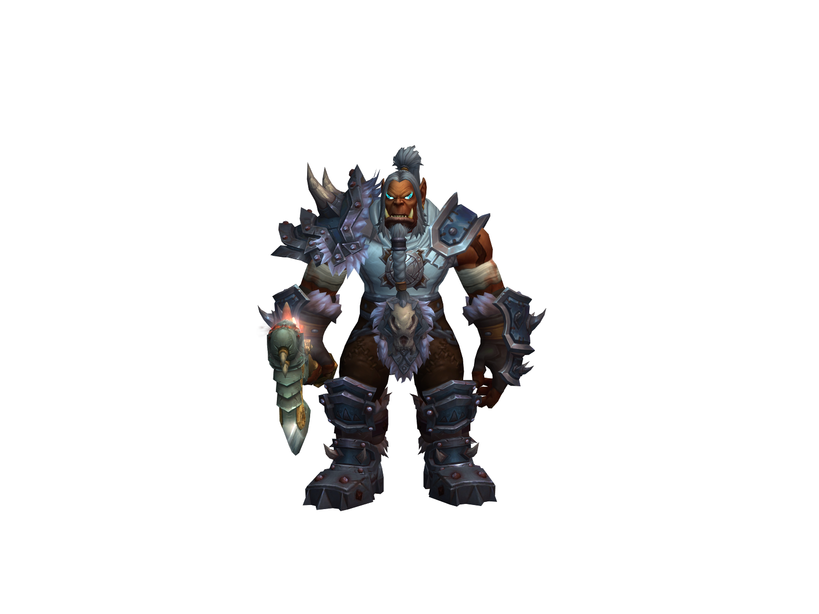 Gronak 3D character render