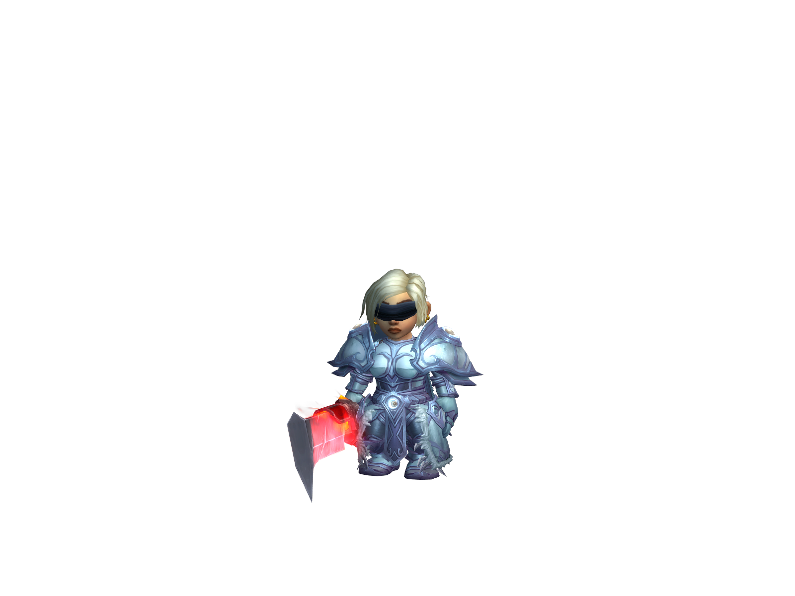 Ginasta 3D character render