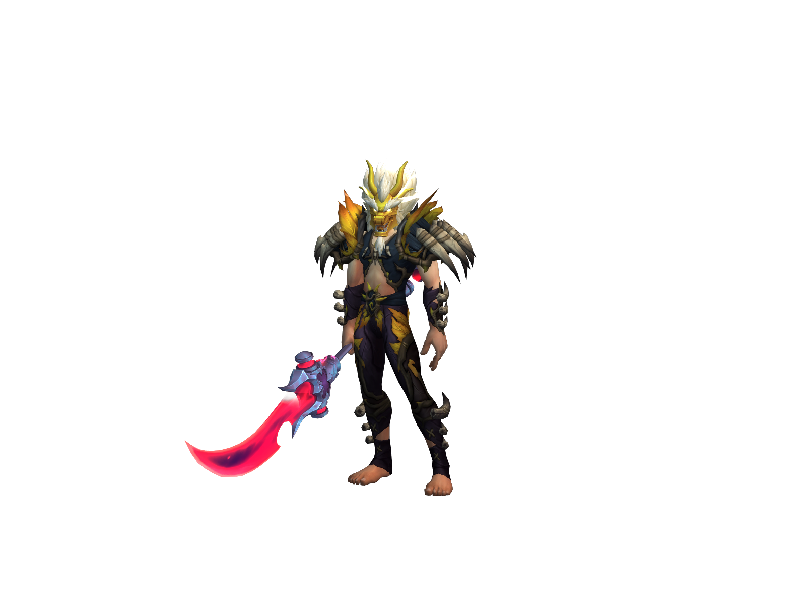 Ùm 3D character render