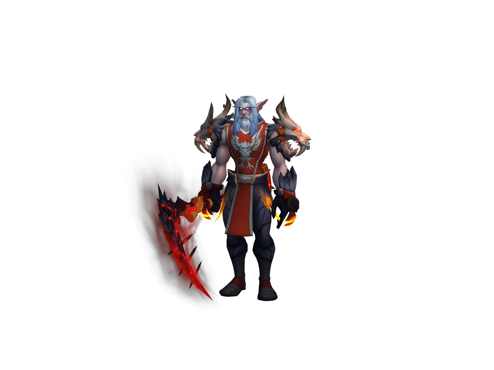 Darkasto 3D character render