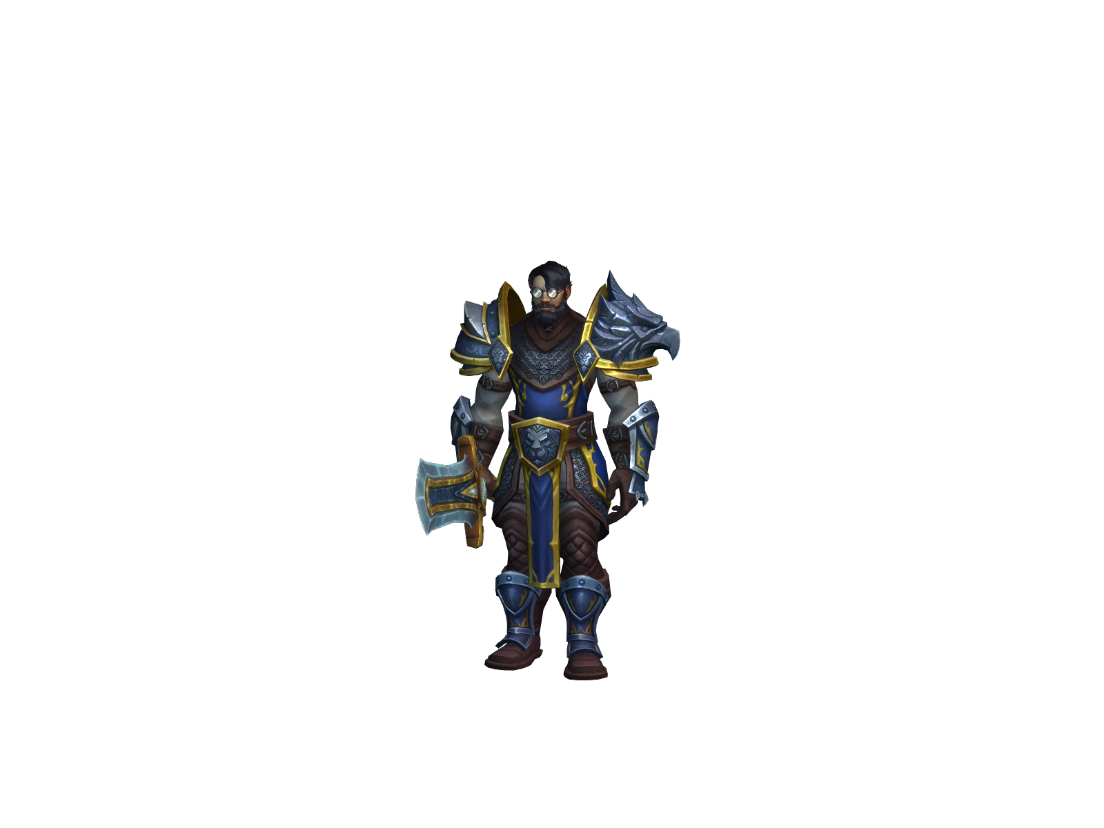 Rhaegan 3D character render