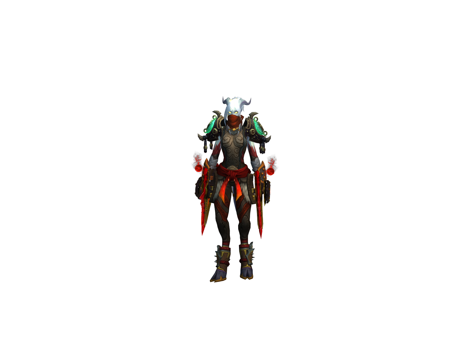 Shiratori 3D character render