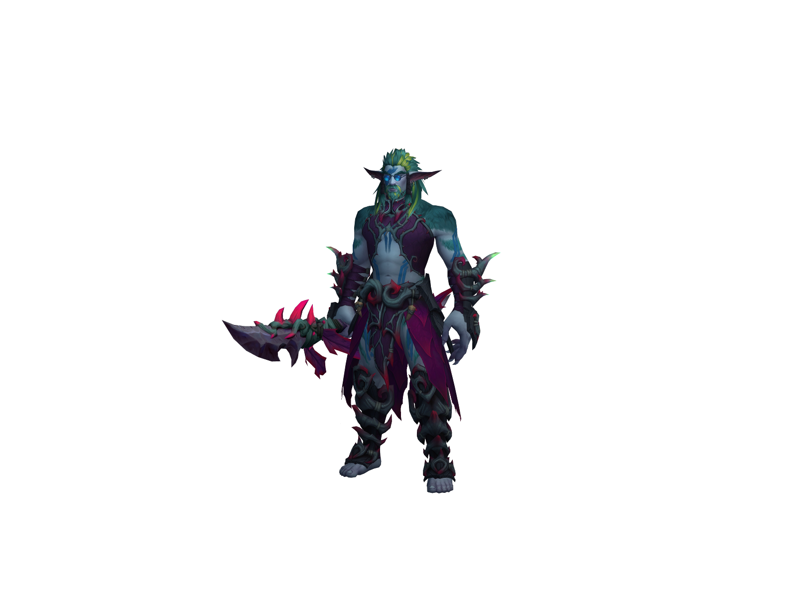 Radulenco 3D character render