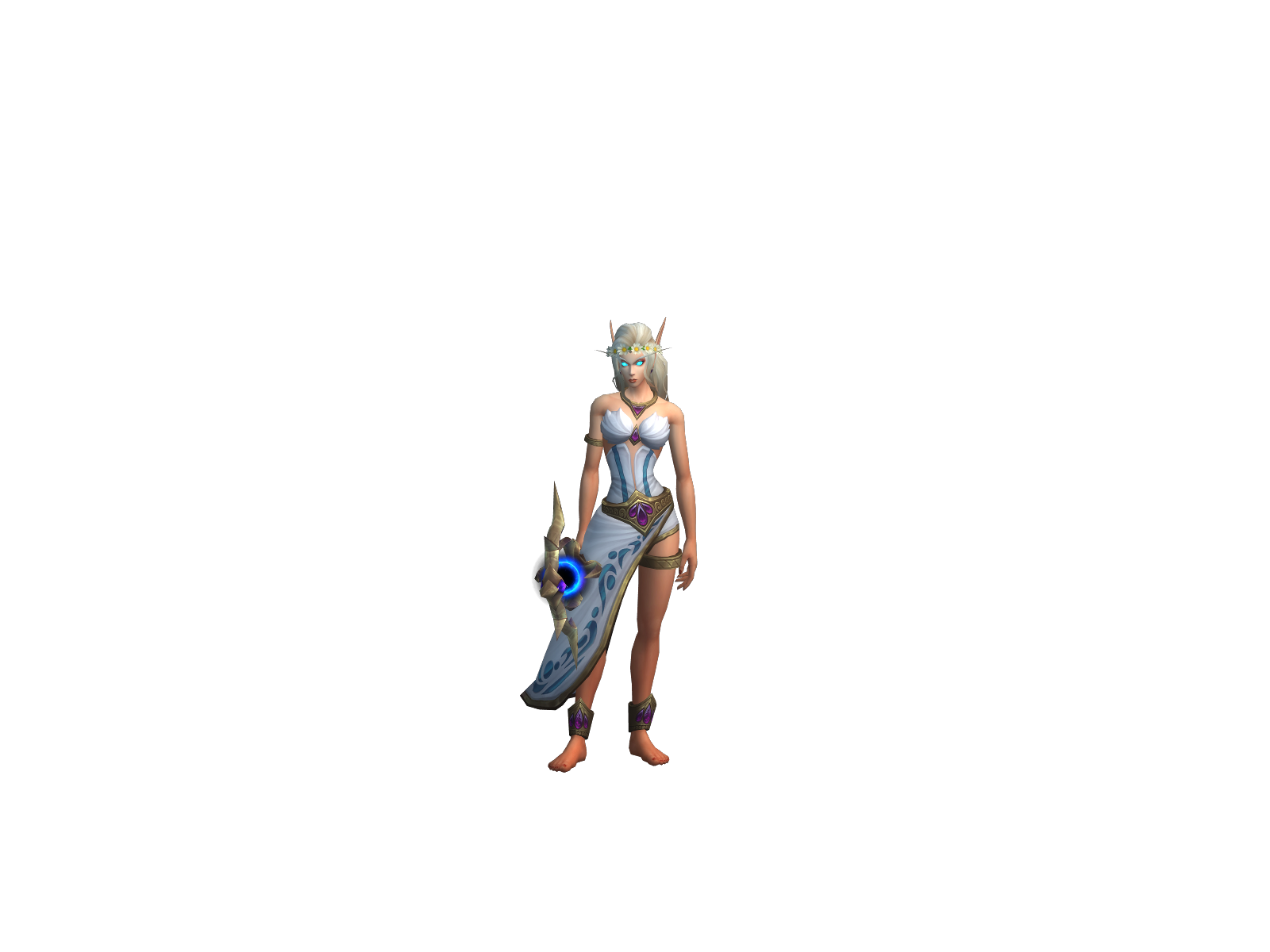 Mikki 3D character render
