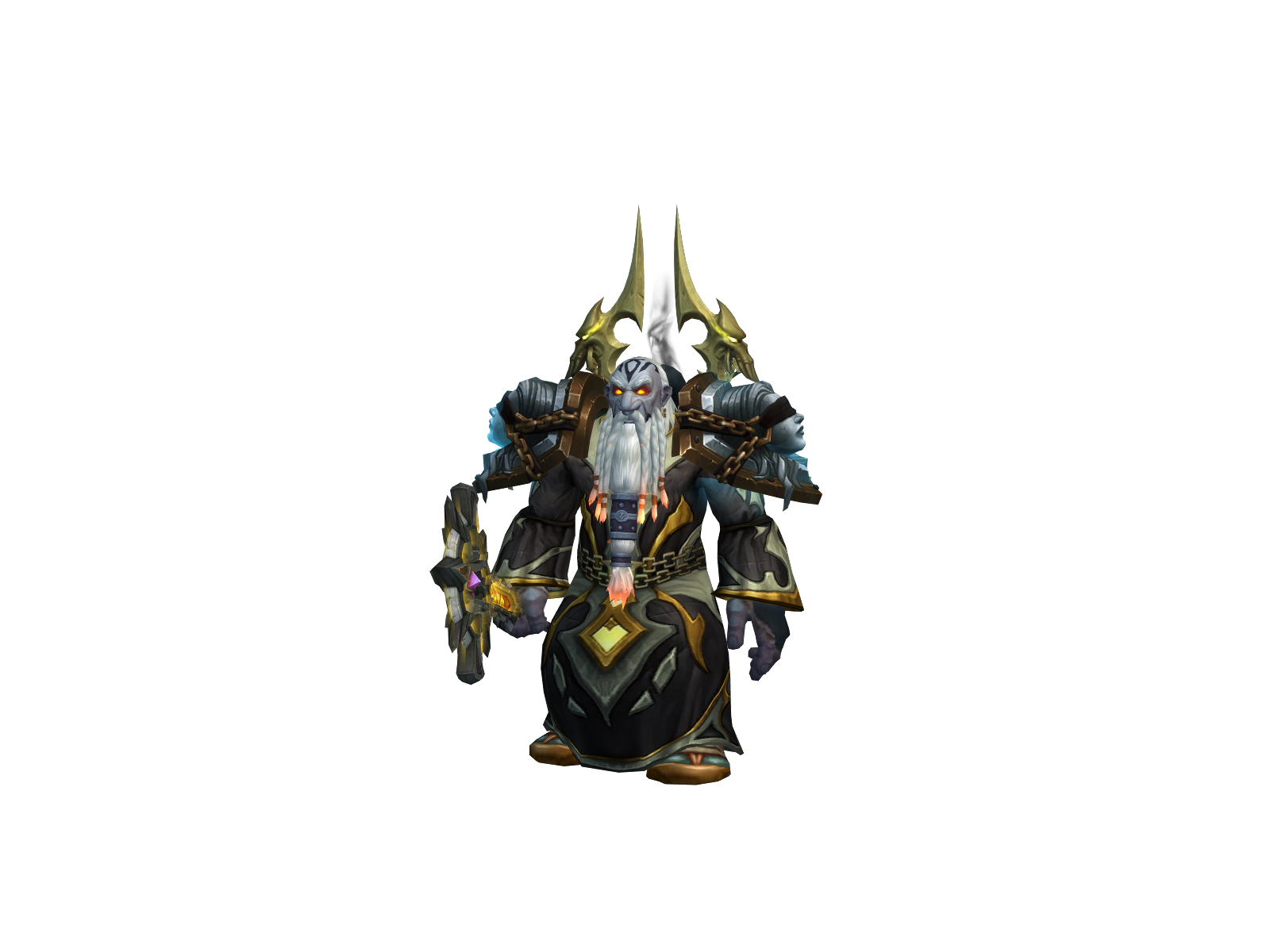Brokenprayer 3D character render