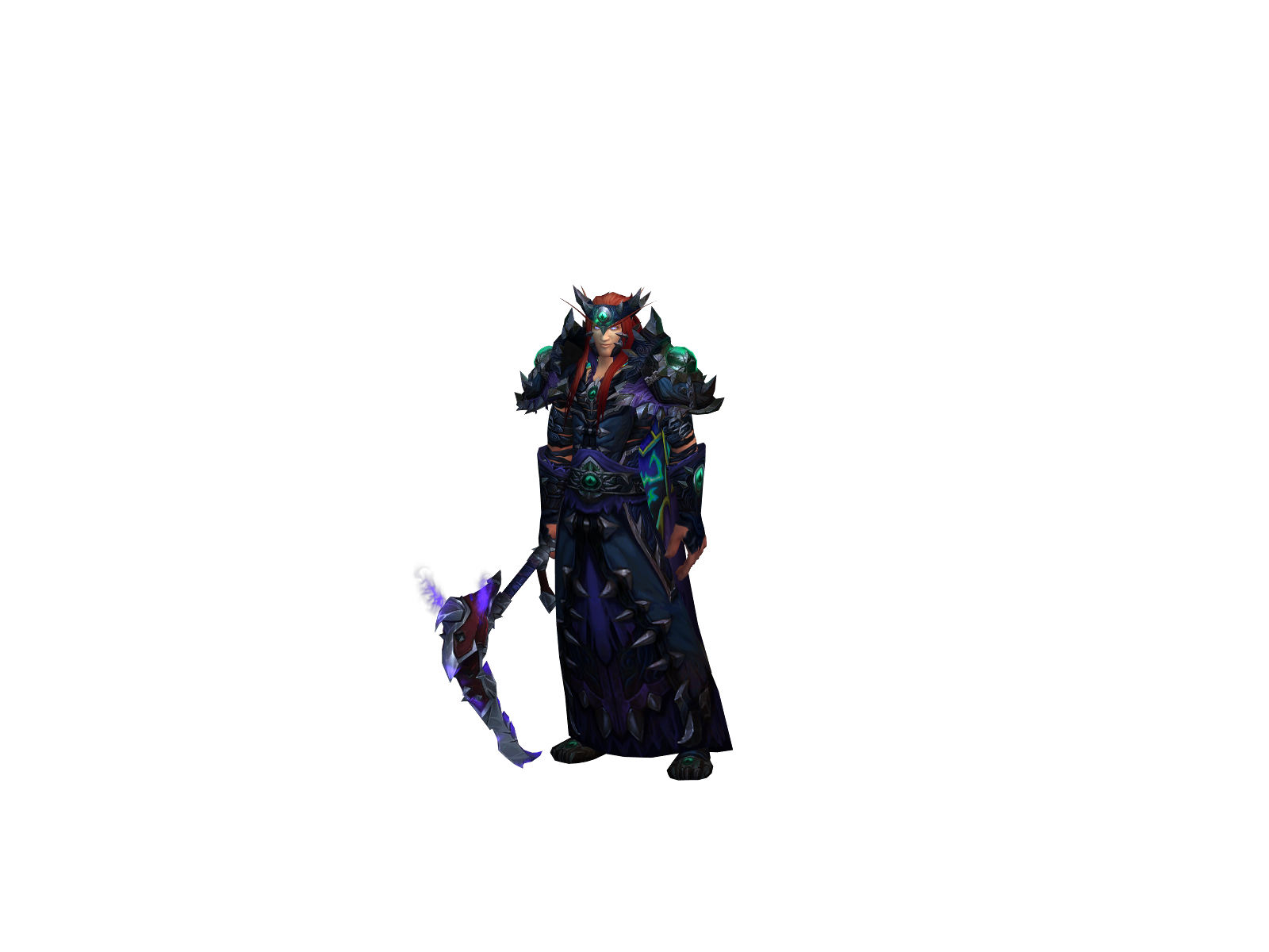 Abaddon 3D character render