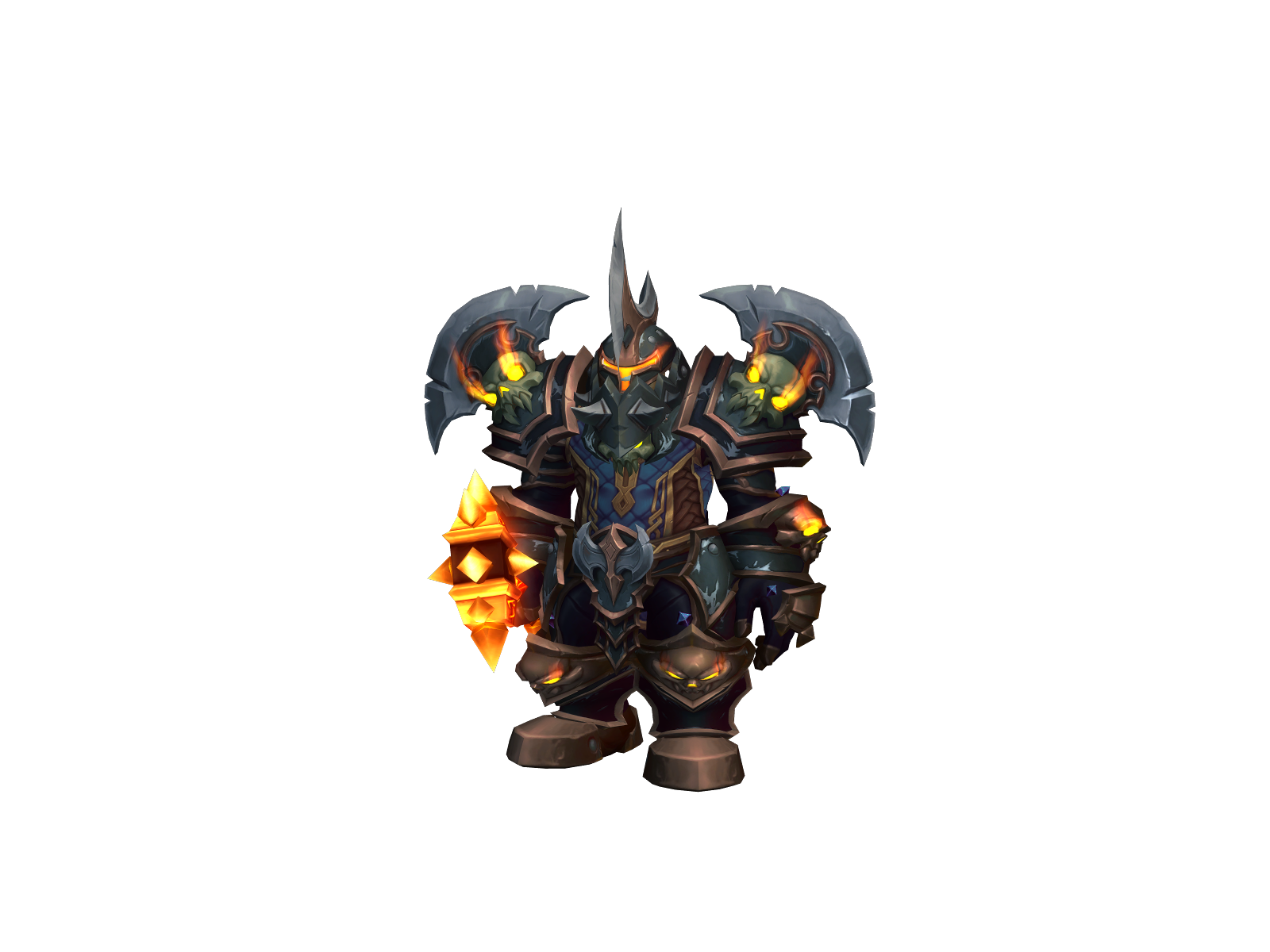 Root 3D character render