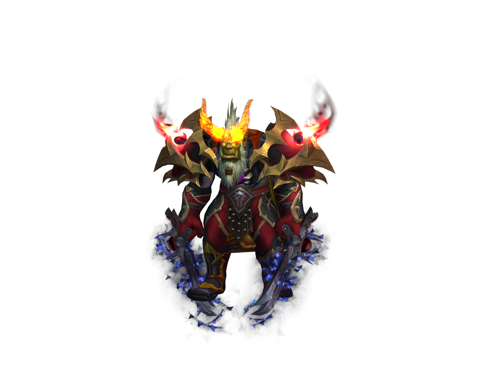 Daddyblaze 3D character render