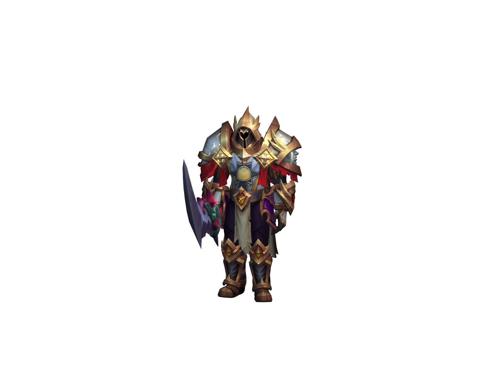 Valiant 3D character render