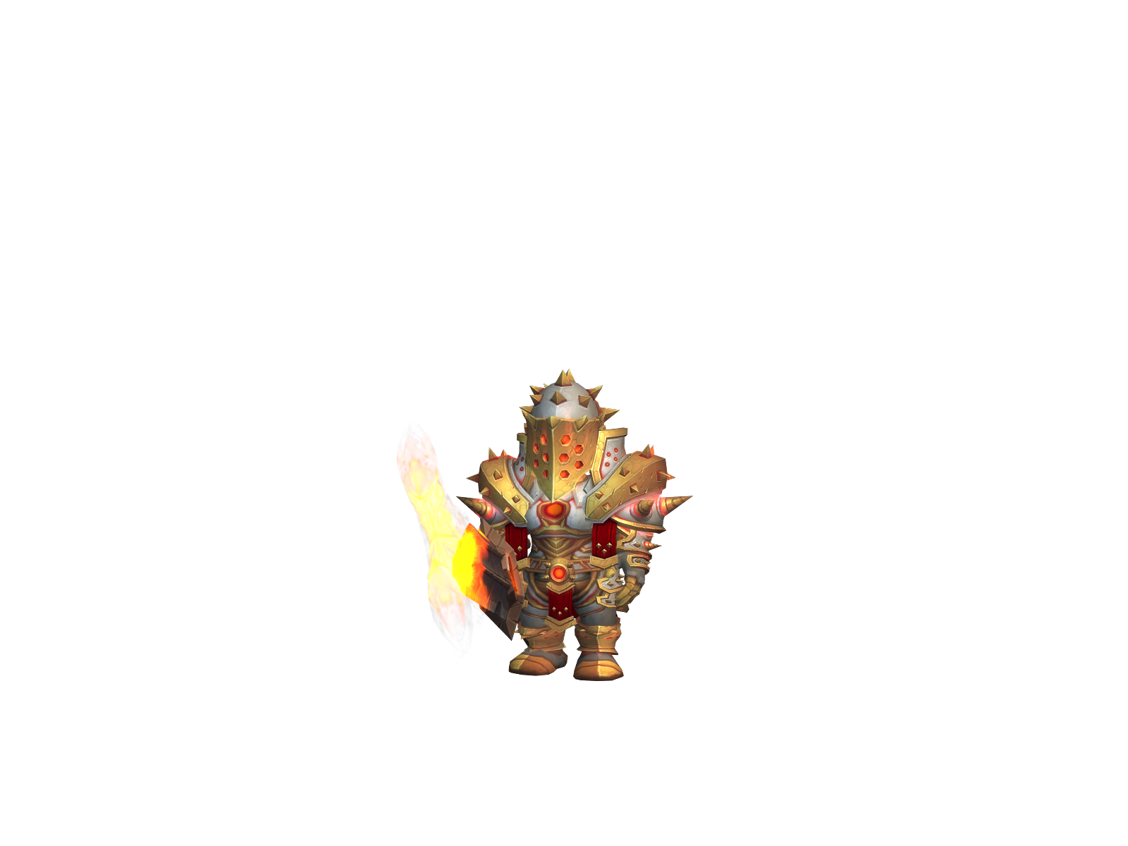 Lilredd 3D character render
