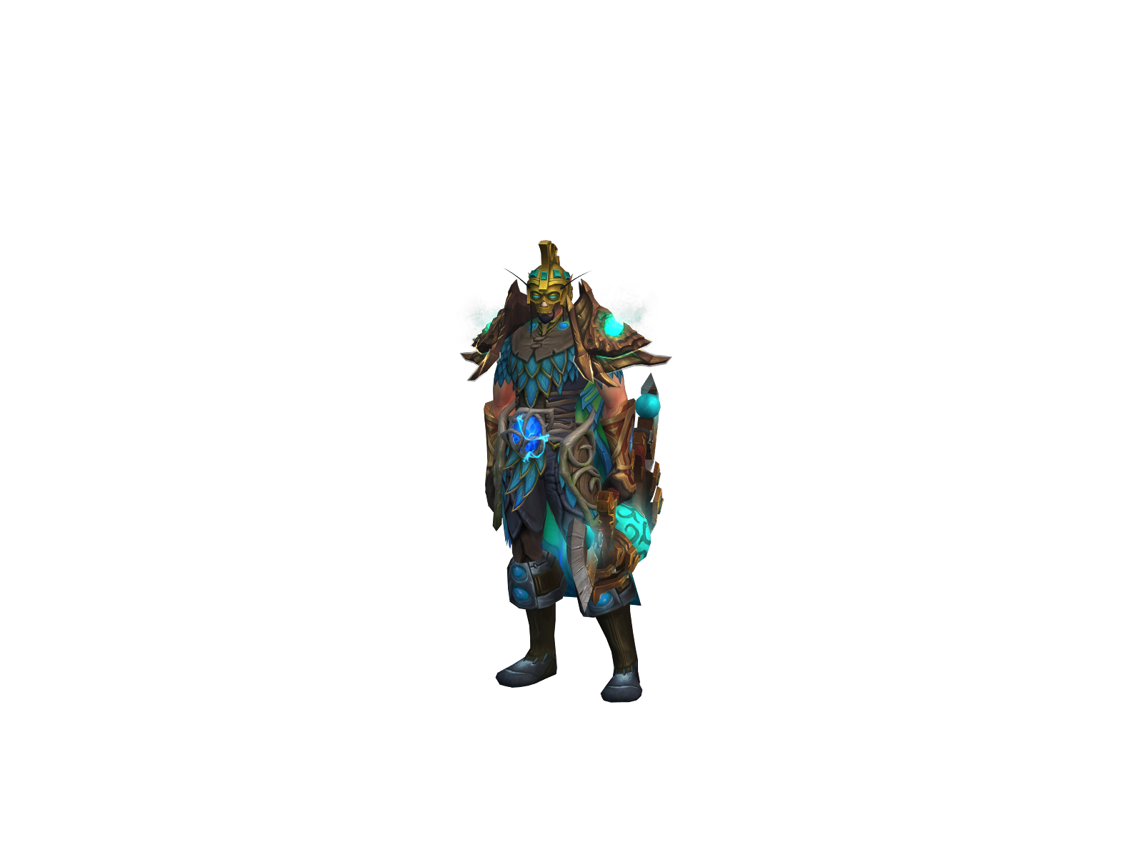 Wandowski 3D character render
