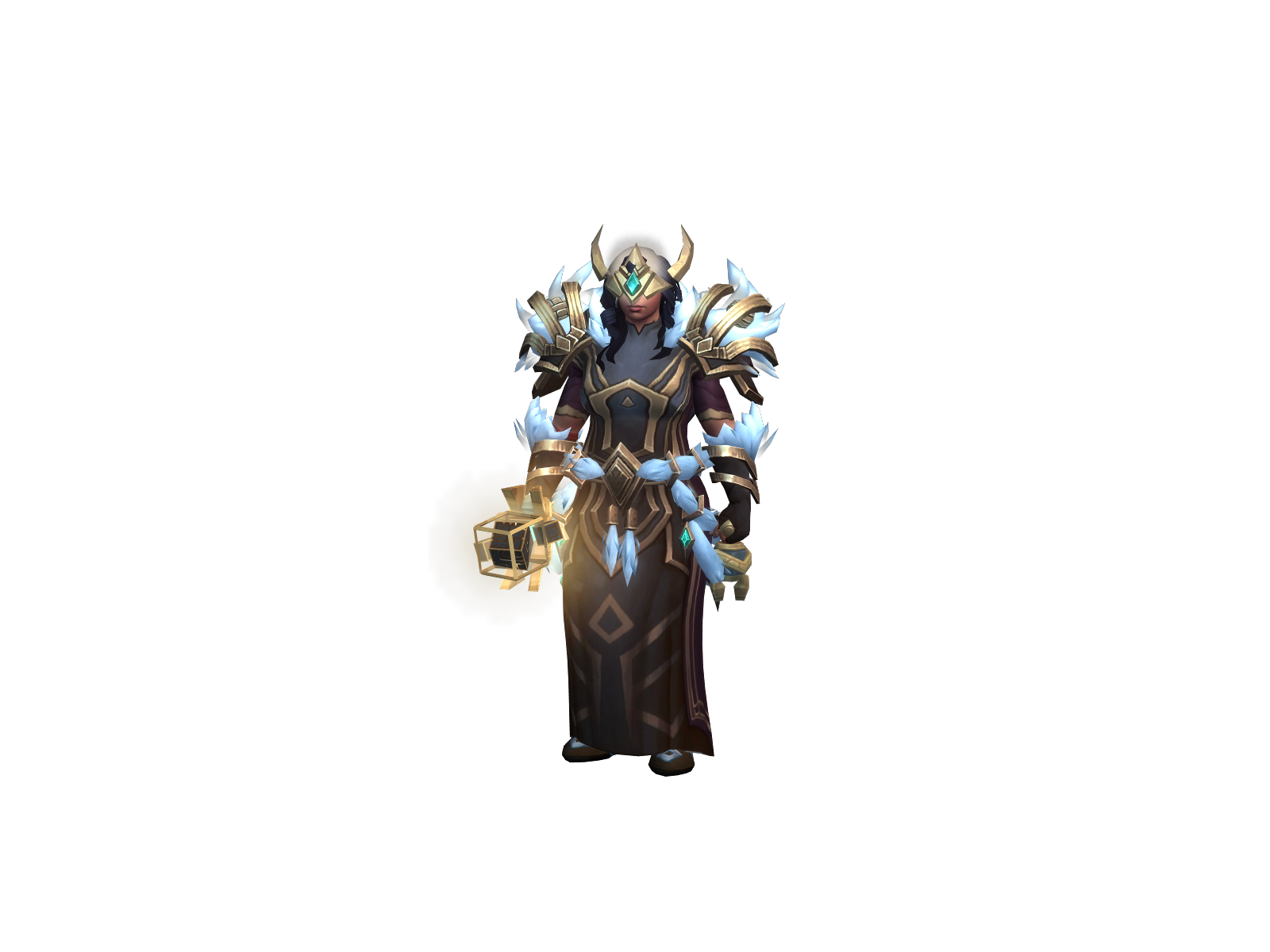 Thiccette 3D character render