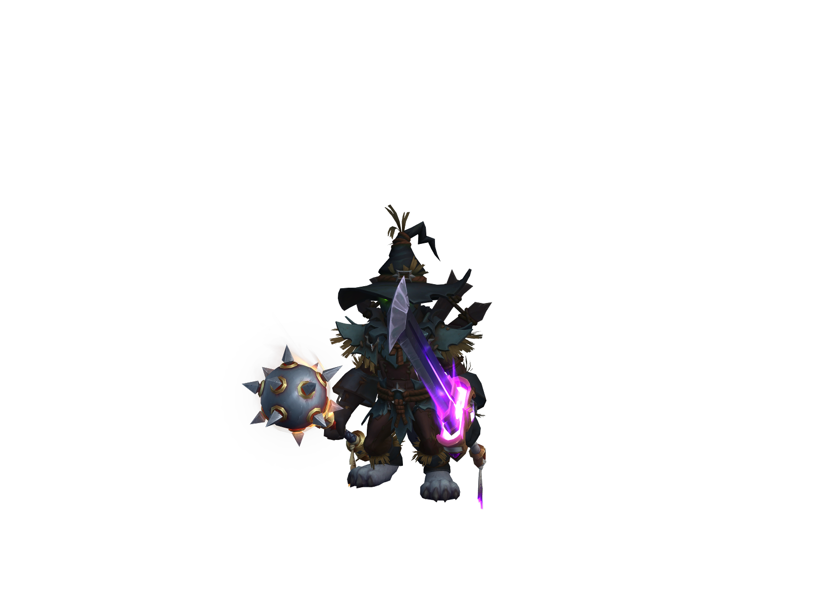 Gizmos 3D character render