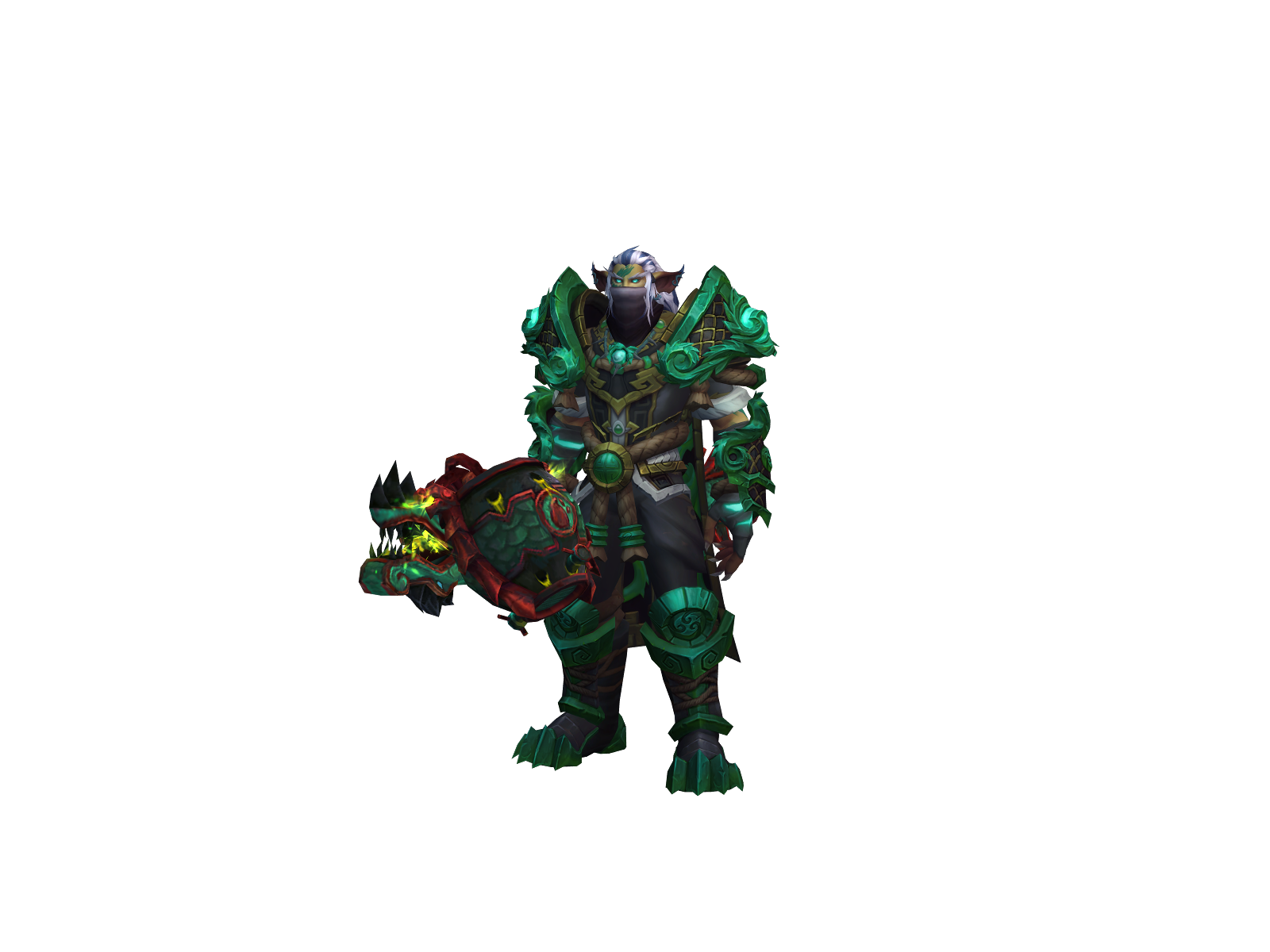 Zenatreen 3D character render