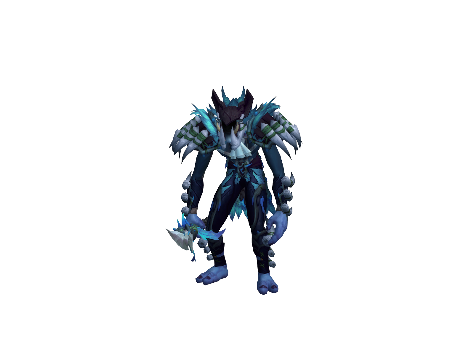 Mafussa 3D character render