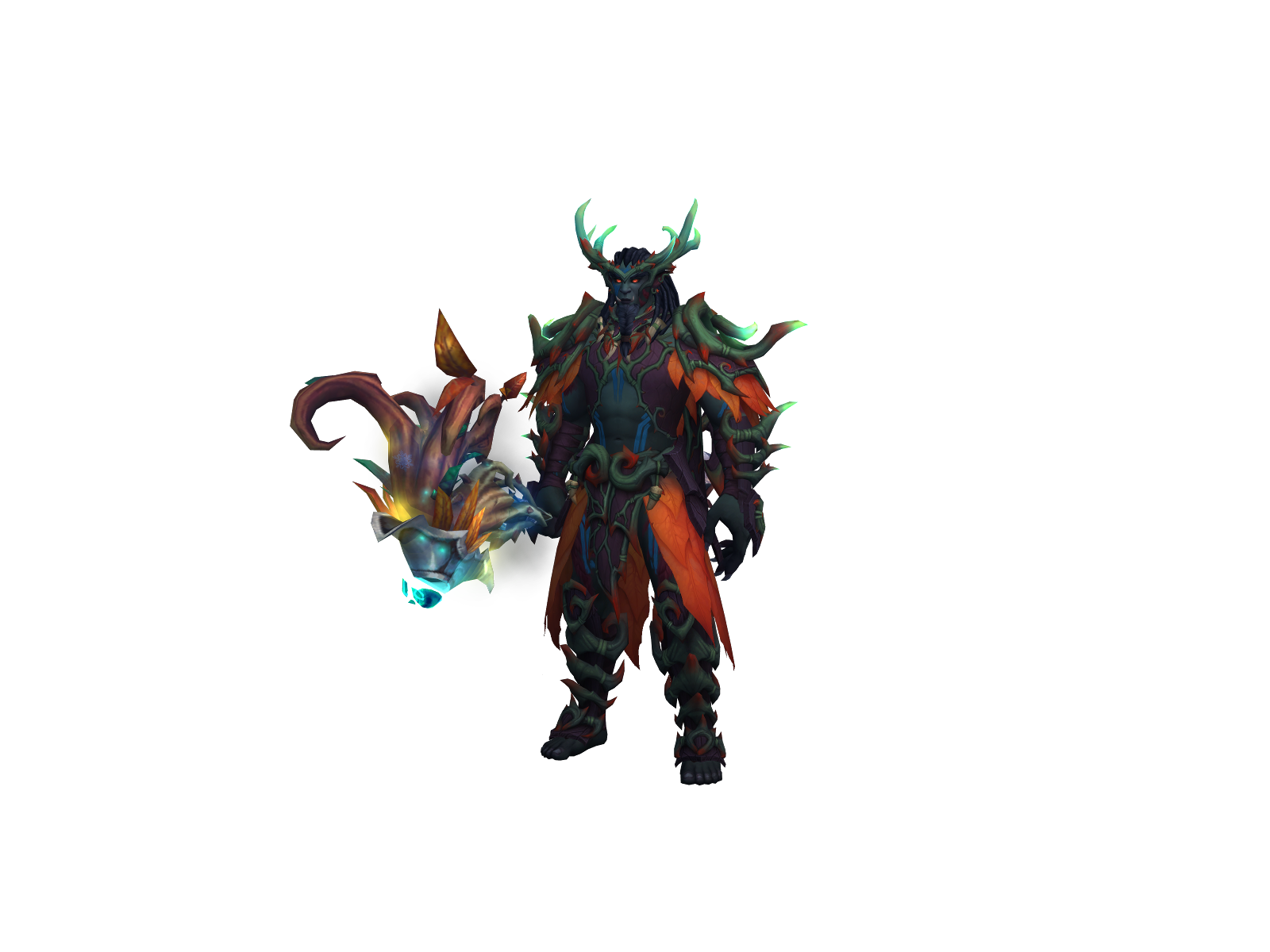 Zerathyn 3D character render
