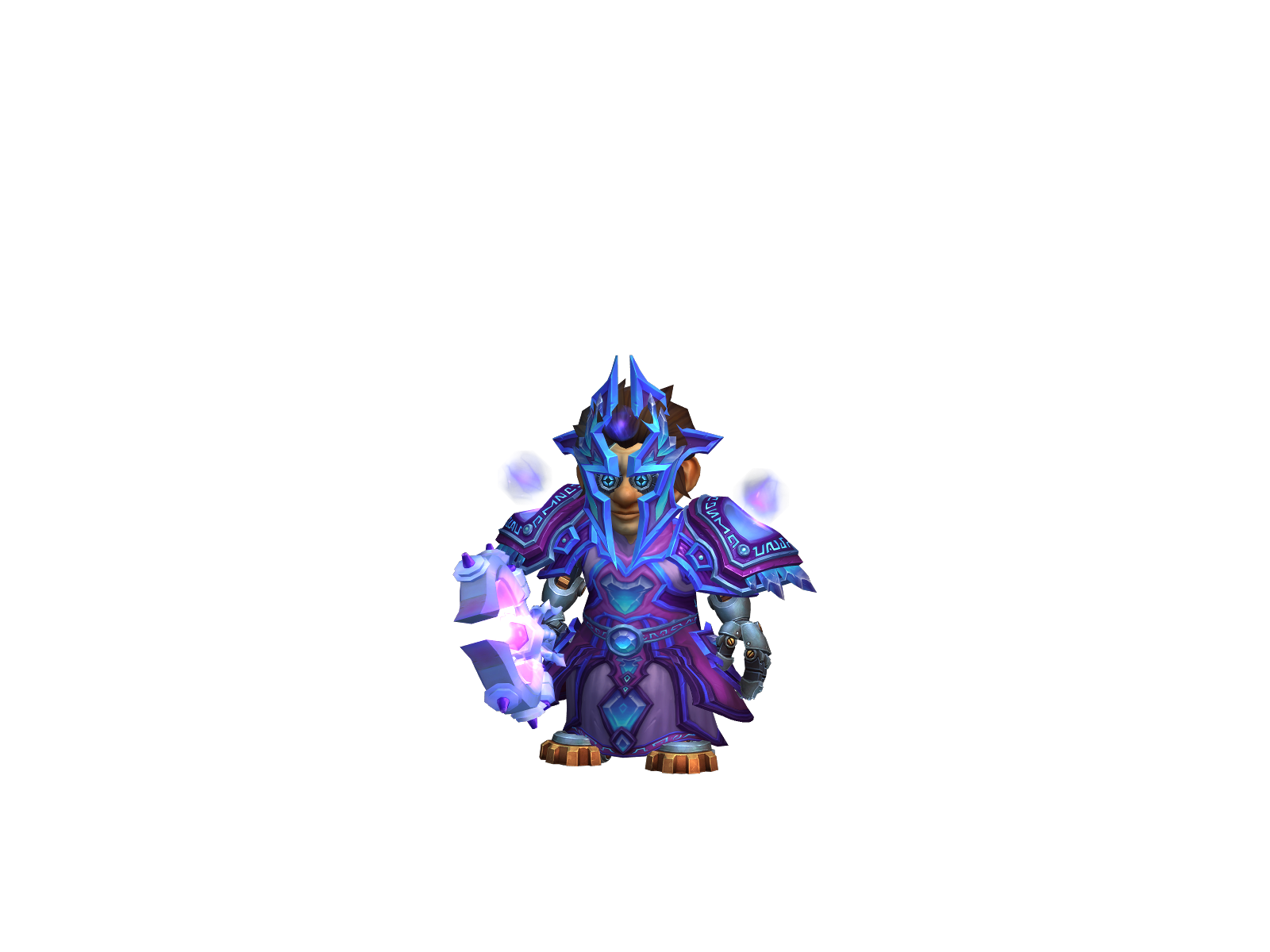 Rudeus 3D character render