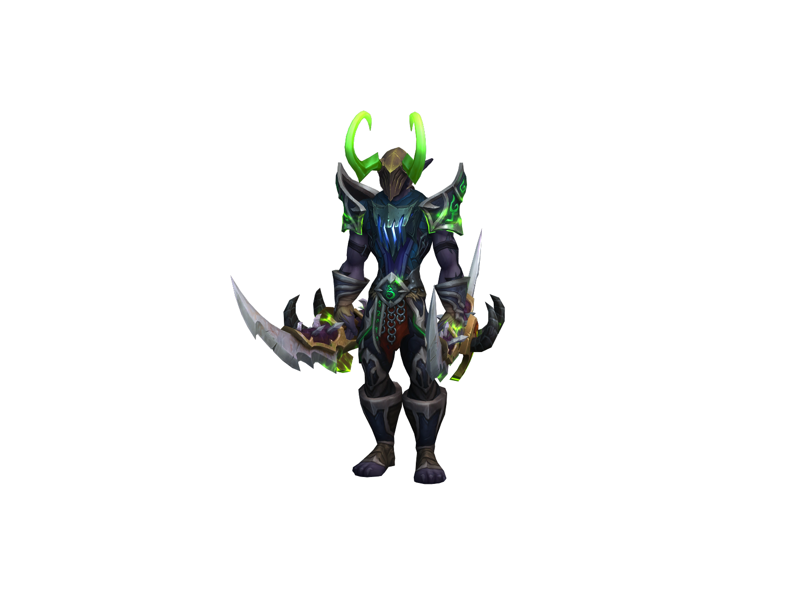 Drazhar 3D character render