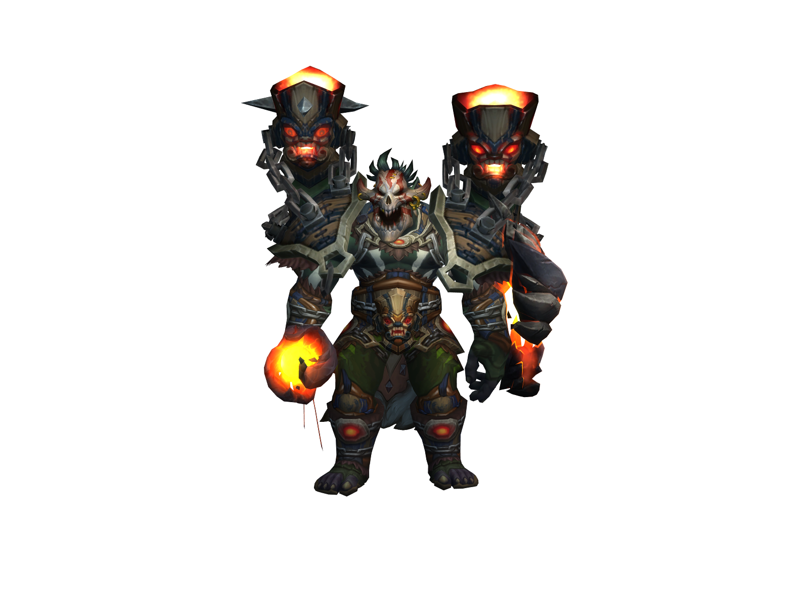 Viprus 3D character render