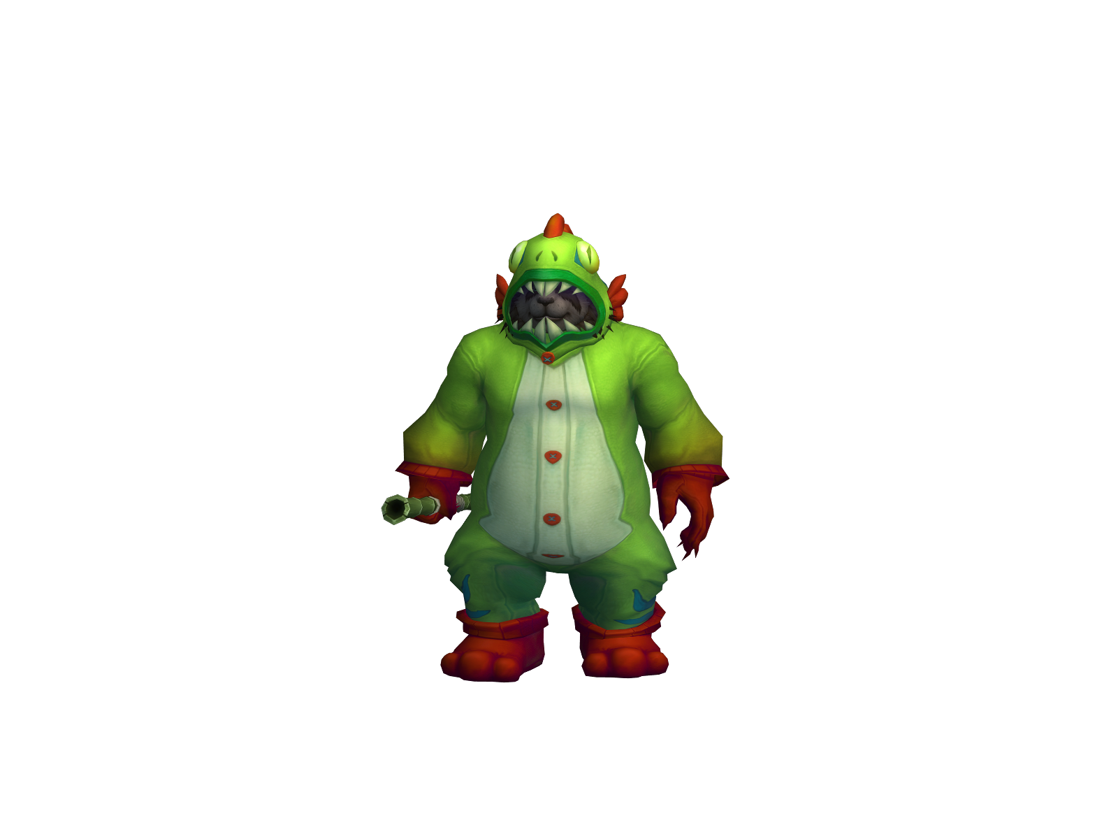 Huskié 3D character render