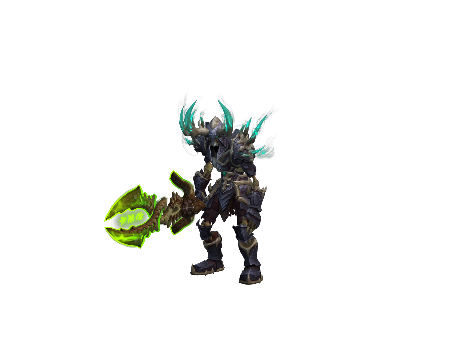 Fiendish 3D character render