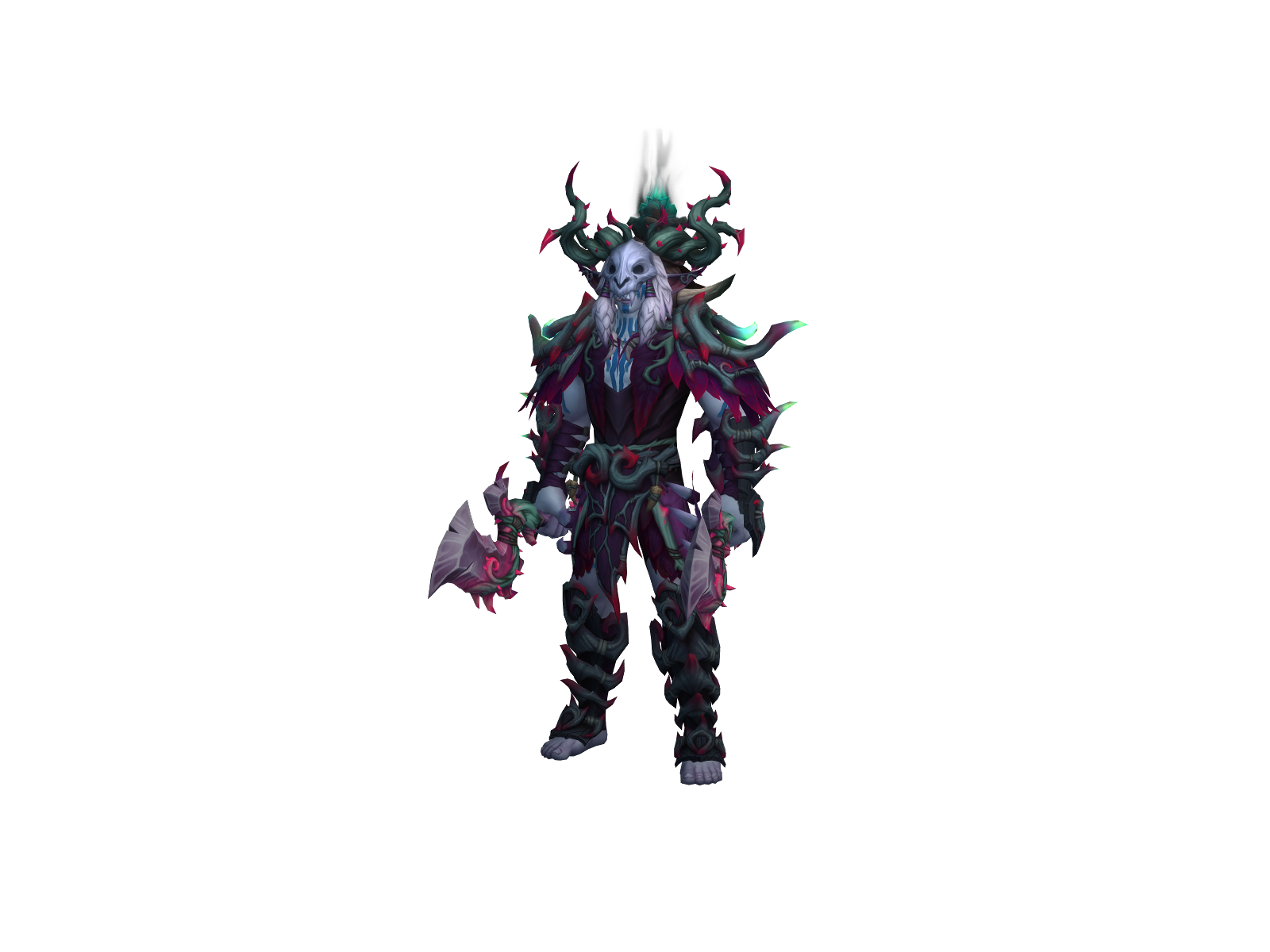 Zhamla 3D character render