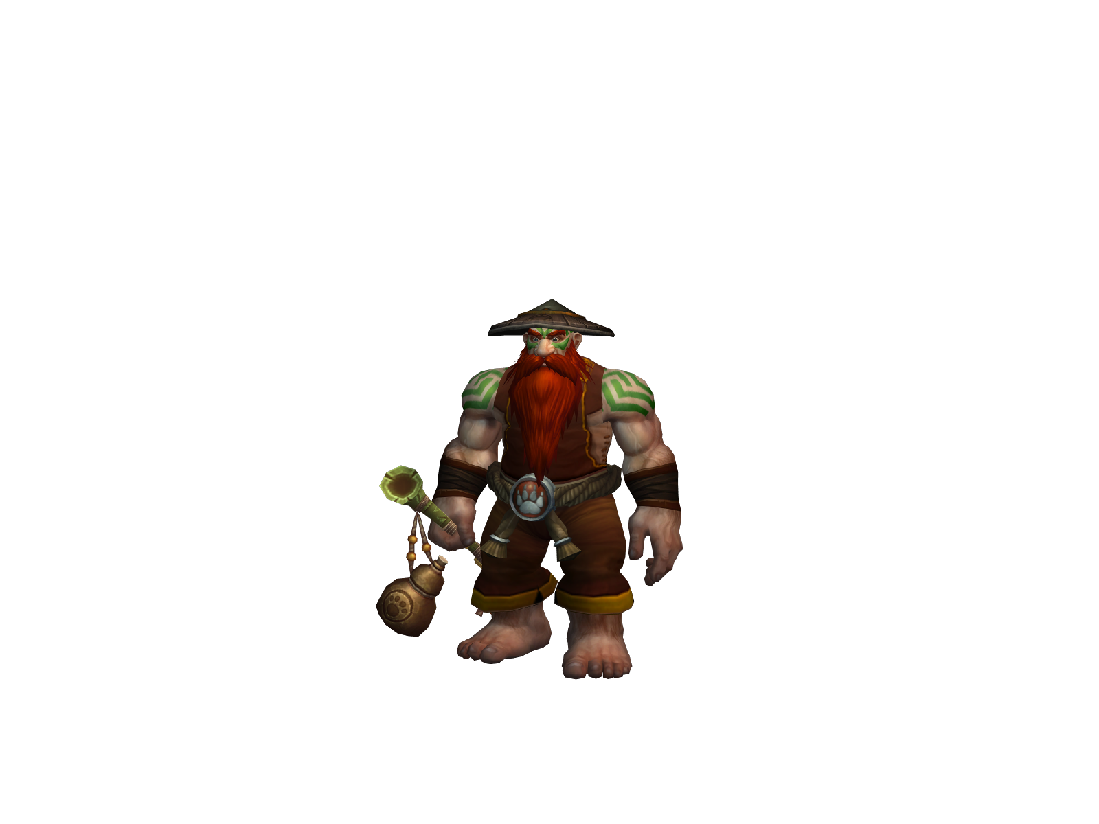 Chiprotected 3D character render