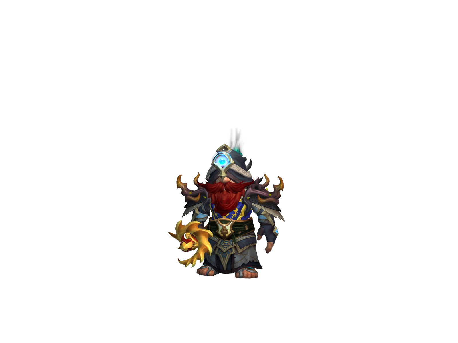 Pyroth 3D character render