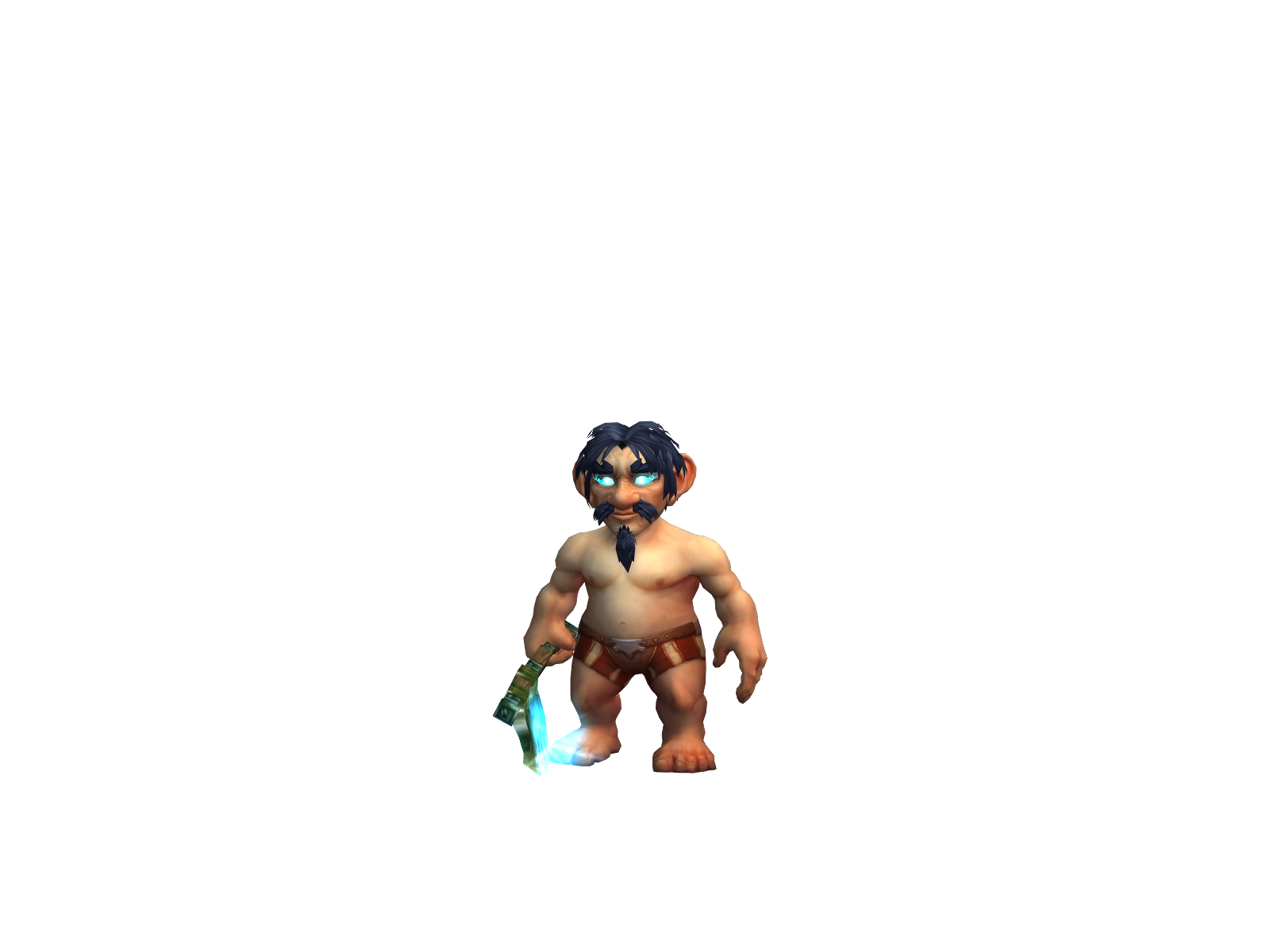 Bunghoolio 3D character render