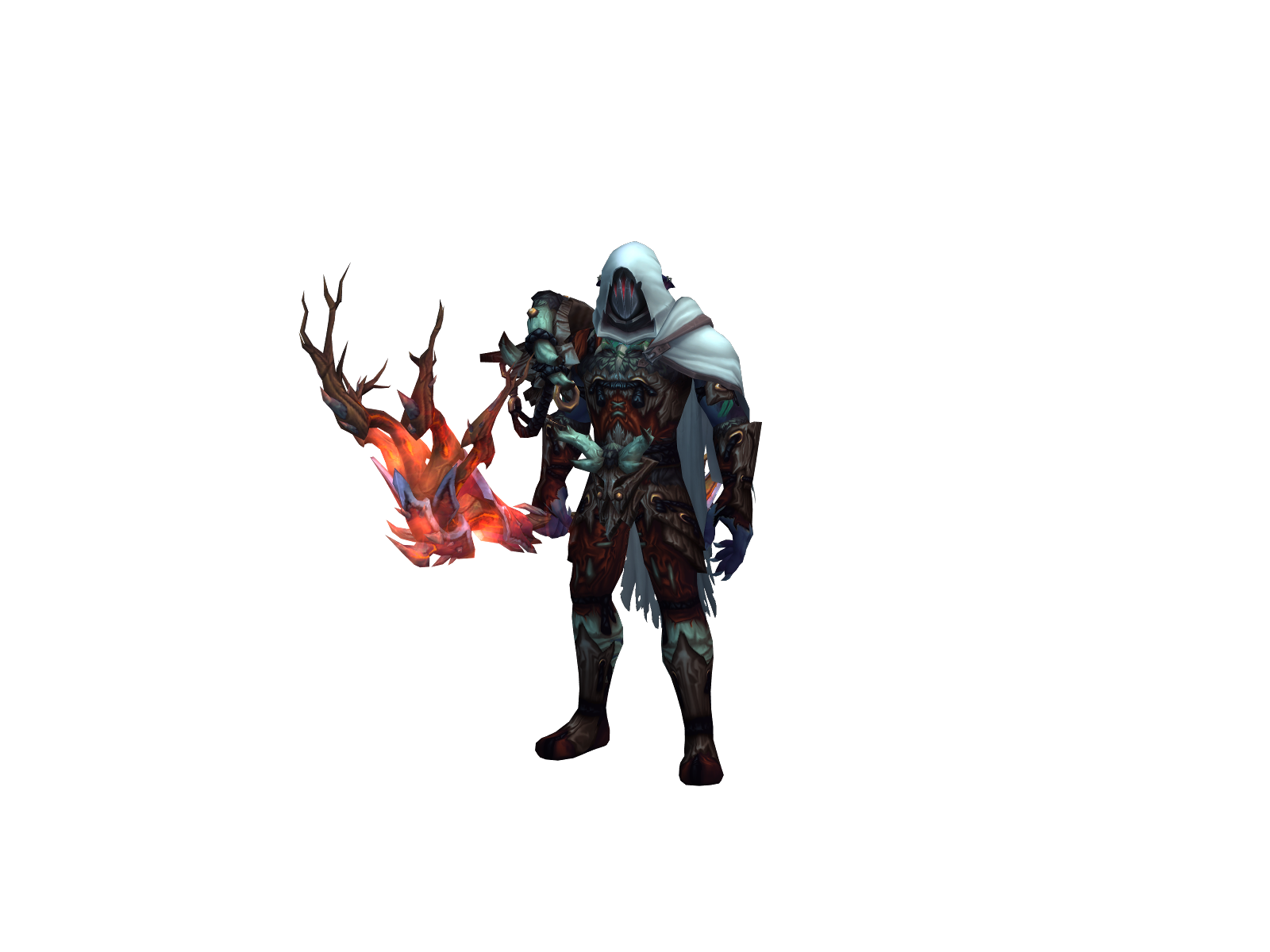 Zembian 3D character render