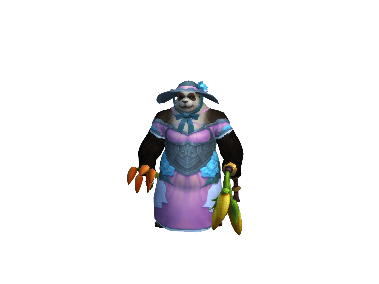 Lilpanda 3D character render