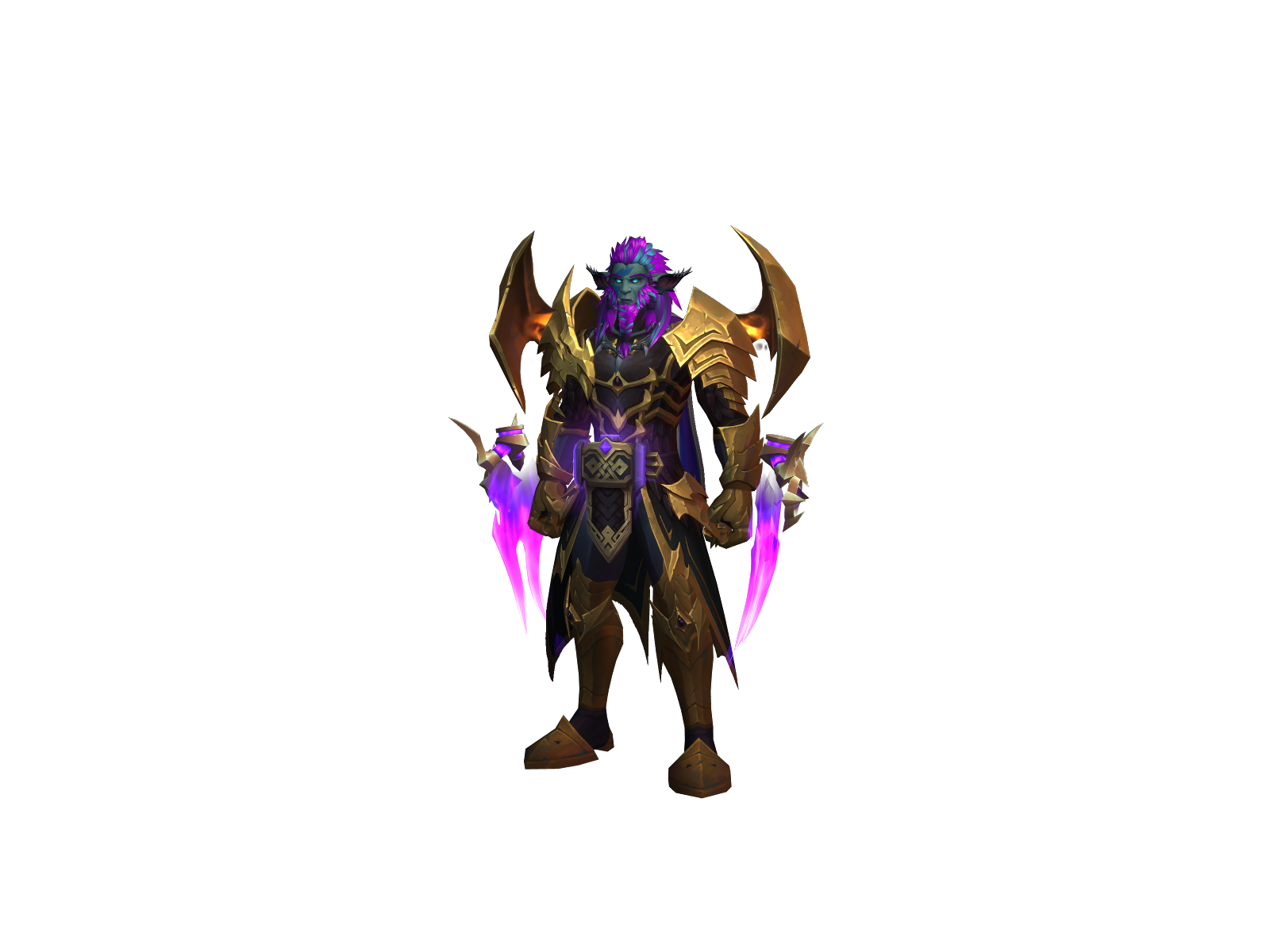 Enzymes 3D character render