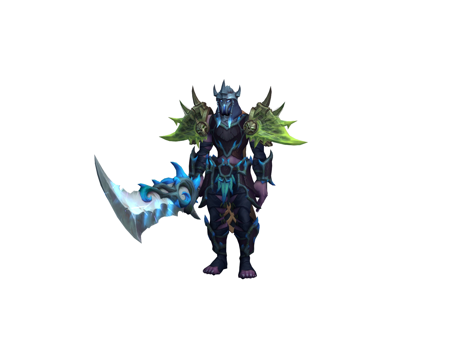 Helionsol 3D character render