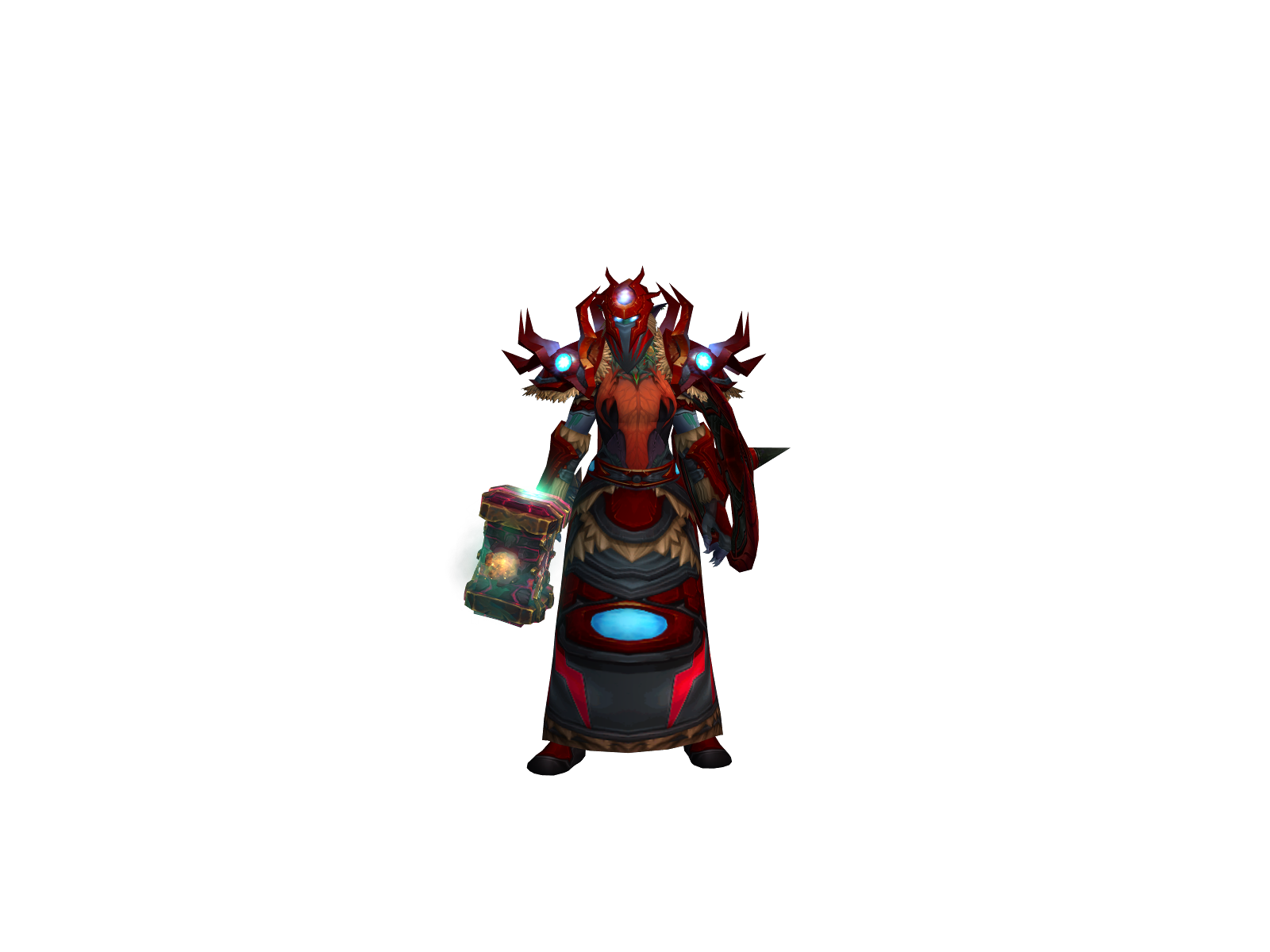 Bigtrey 3D character render