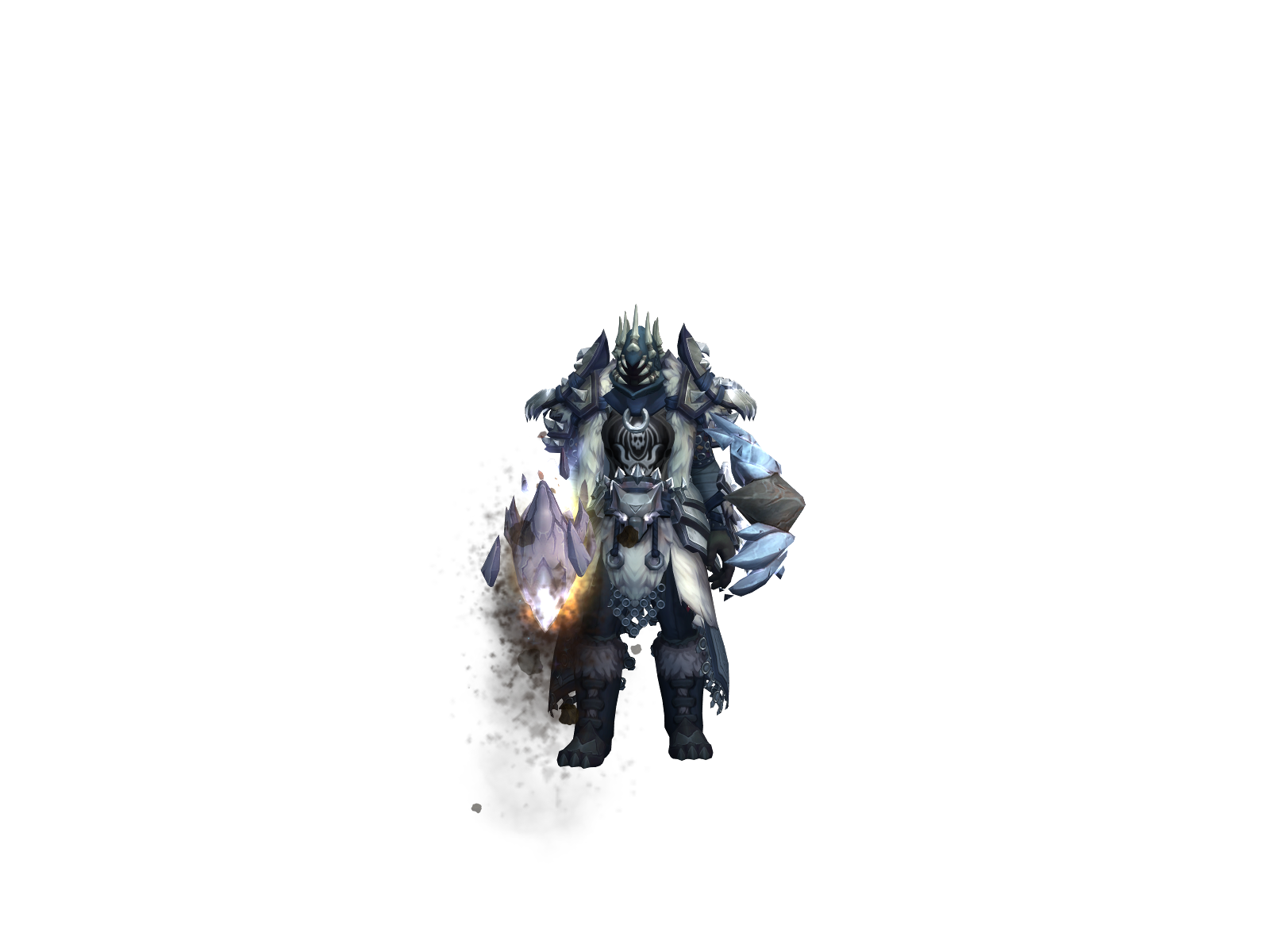 Ranks 3D character render