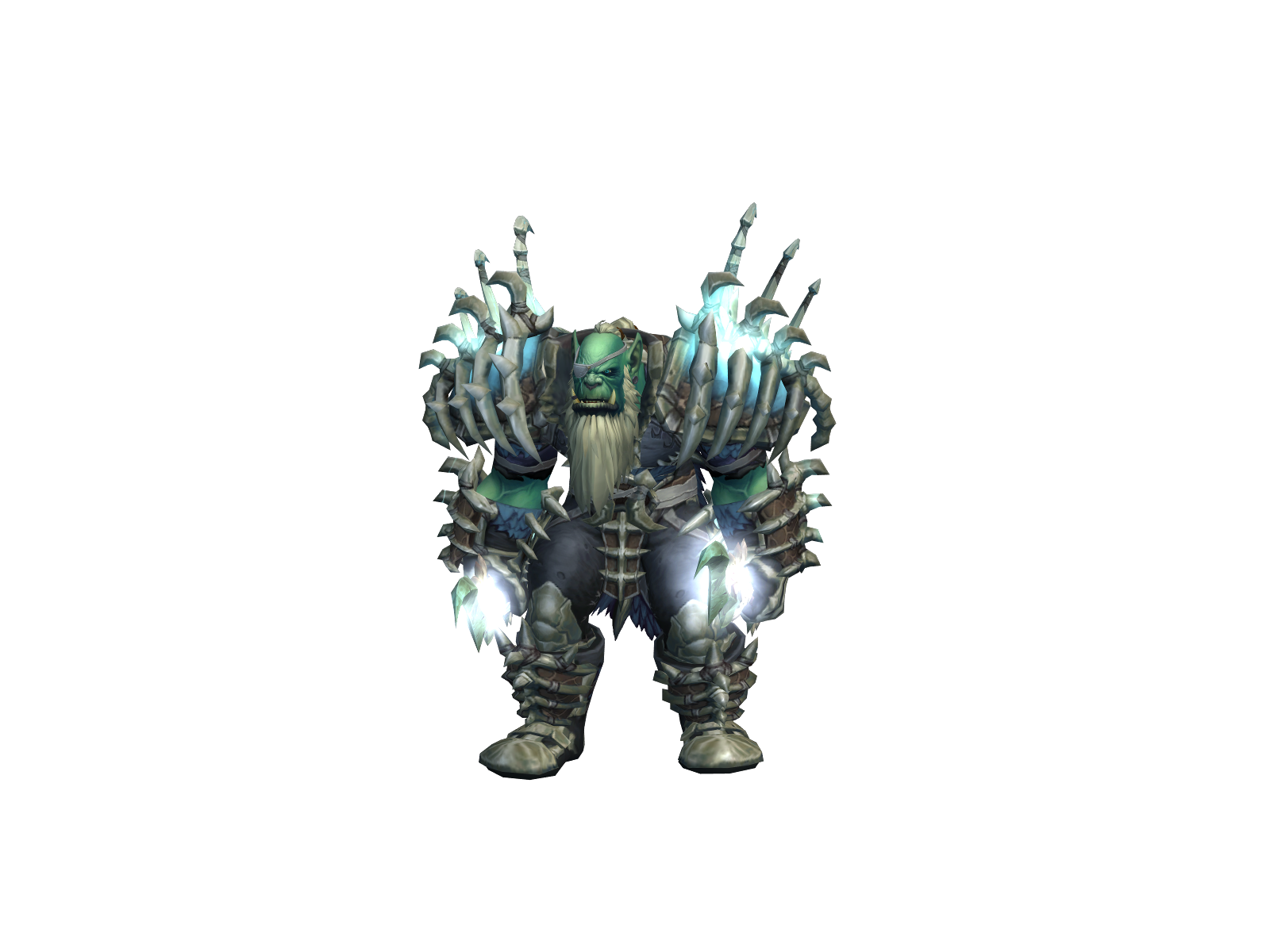 Creepy 3D character render