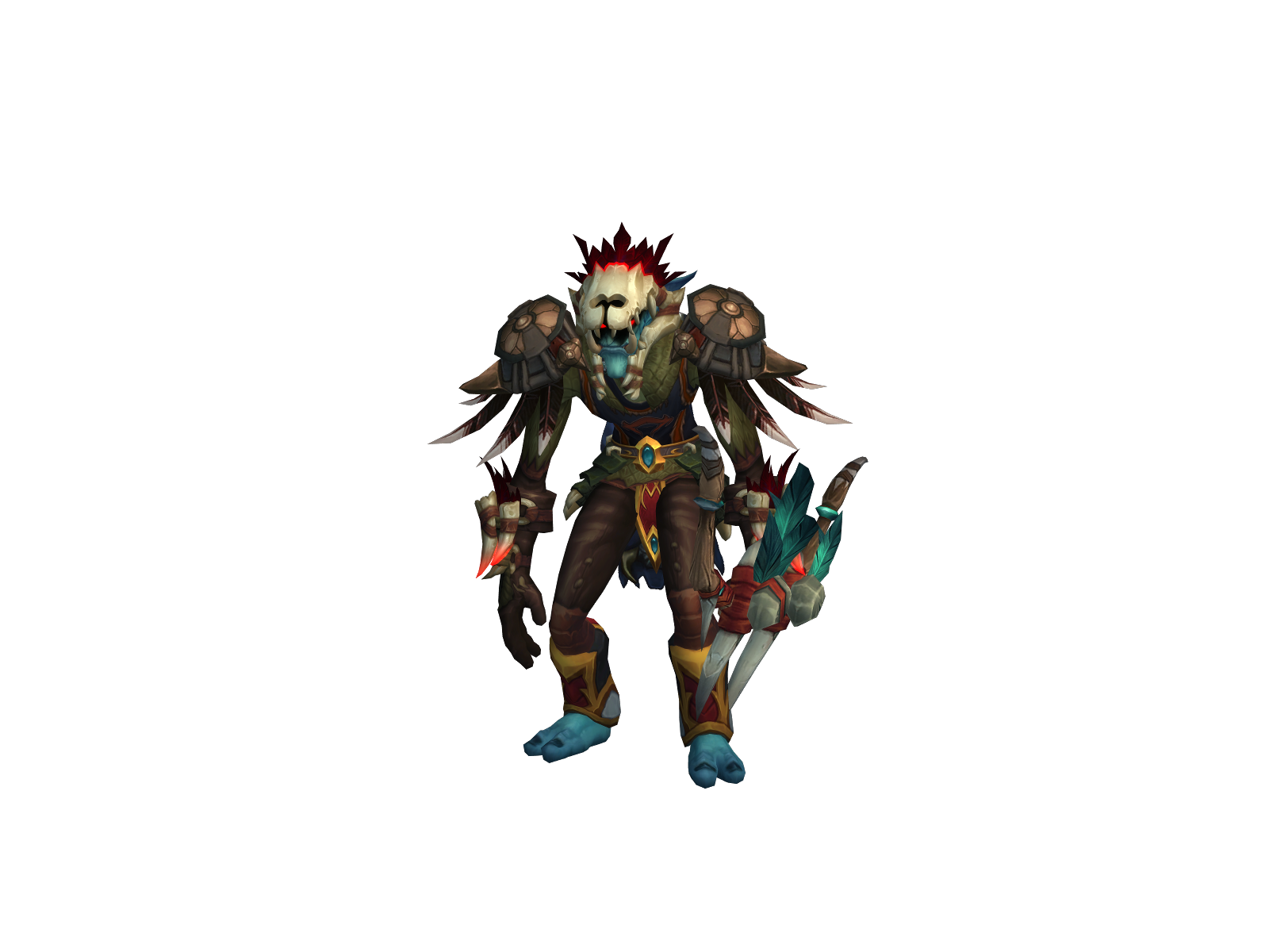 Dydarren 3D character render