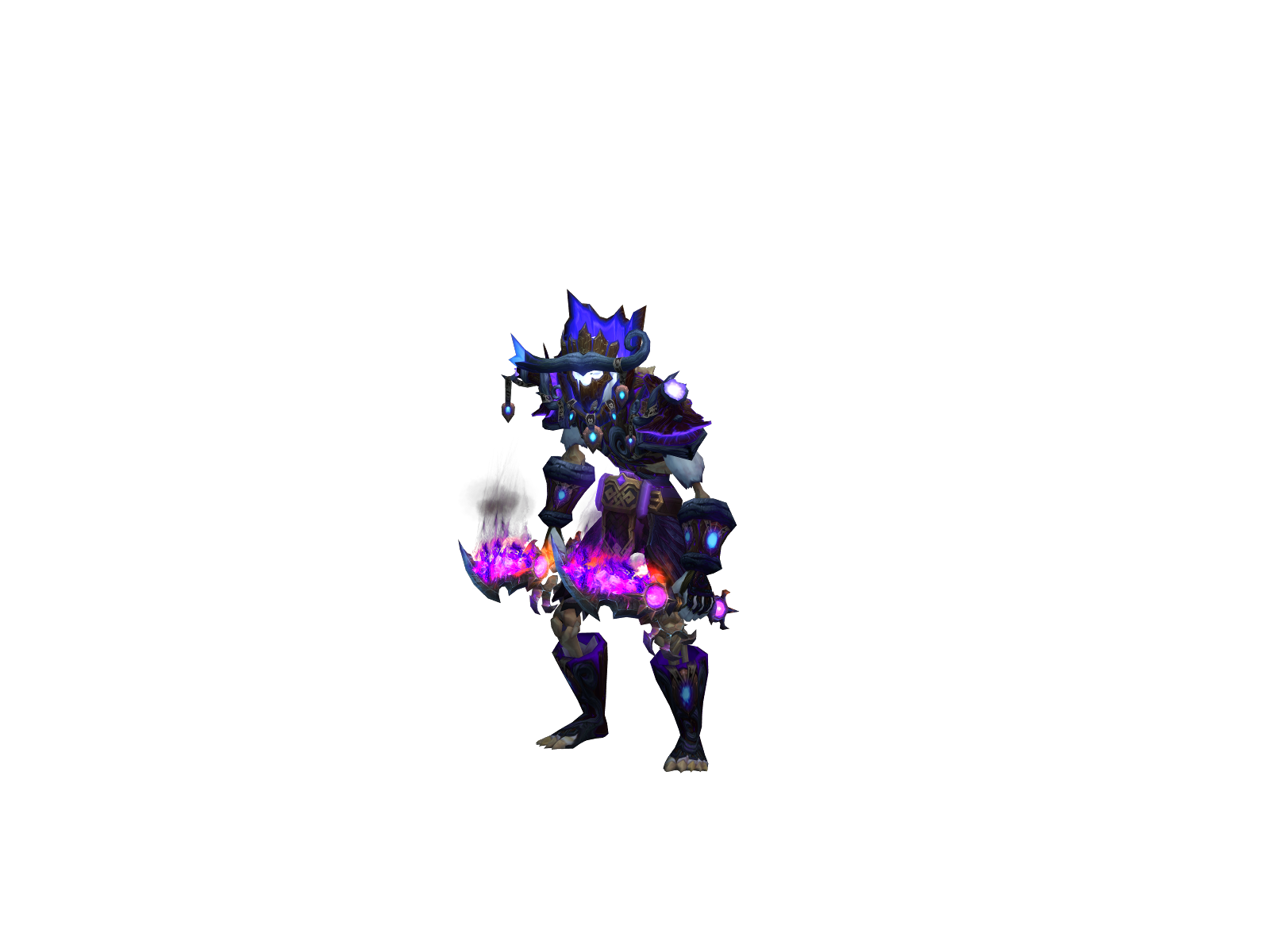 Huskazoid 3D character render