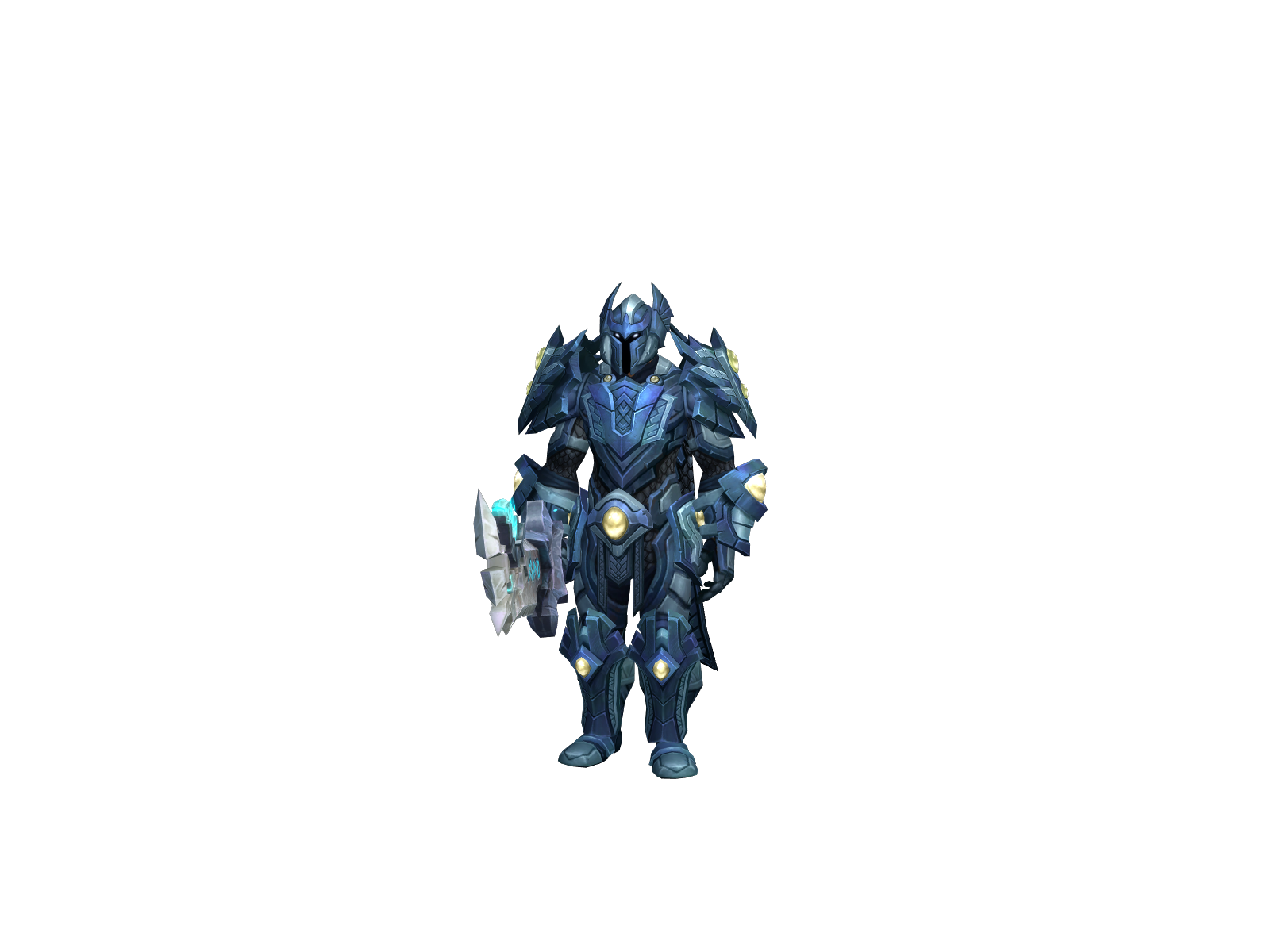 Oneminute 3D character render
