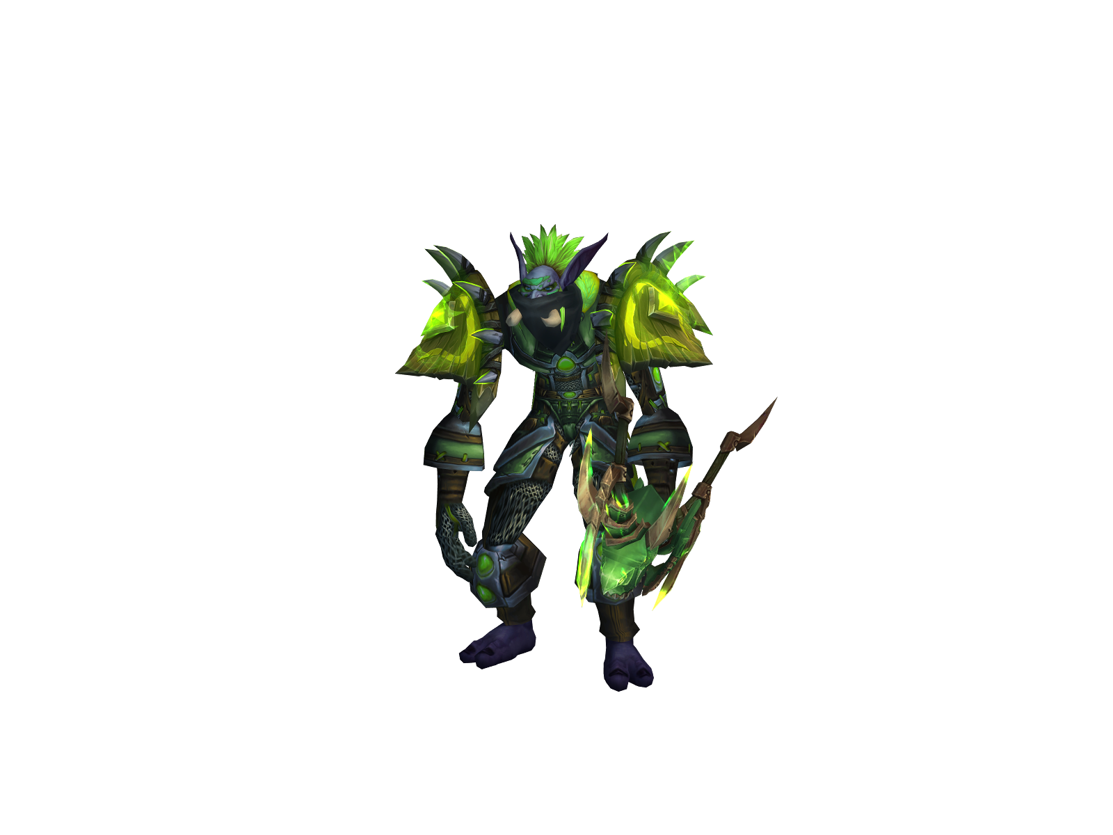 Beastwood 3D character render