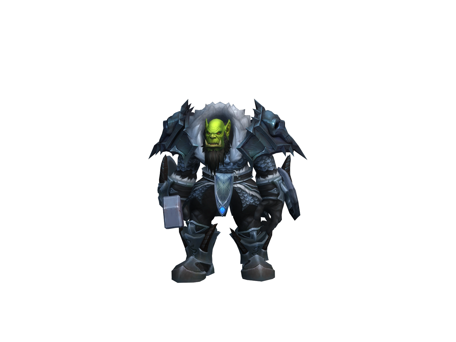 Unwilling 3D character render