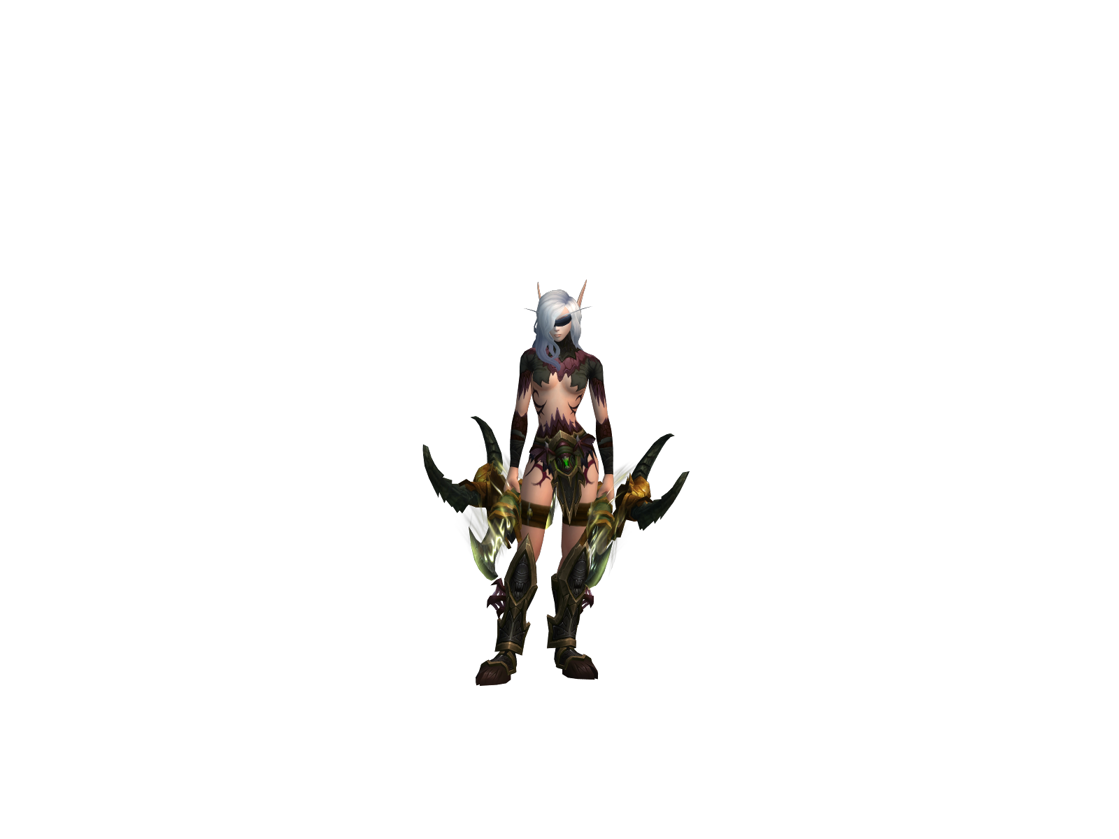 Alyaska 3D character render