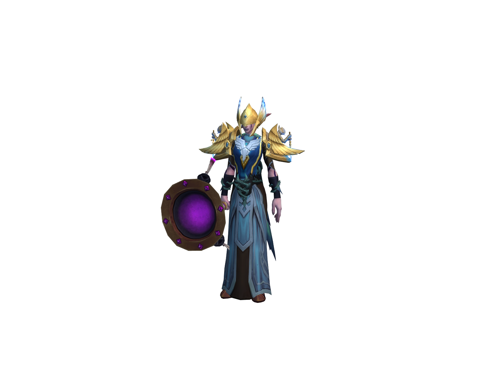 Foorsken 3D character render