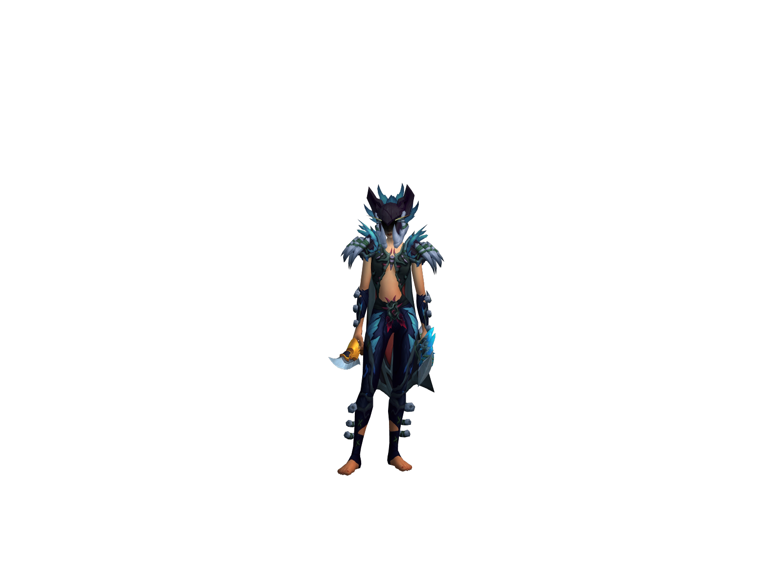 Dubstab 3D character render