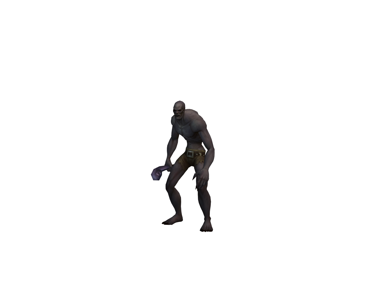 Urded 3D character render