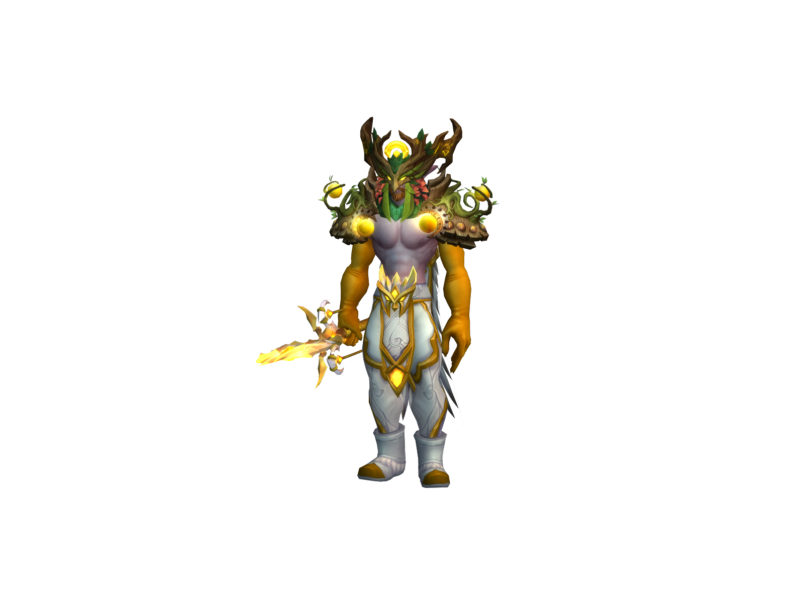 Goldenbear 3D character render