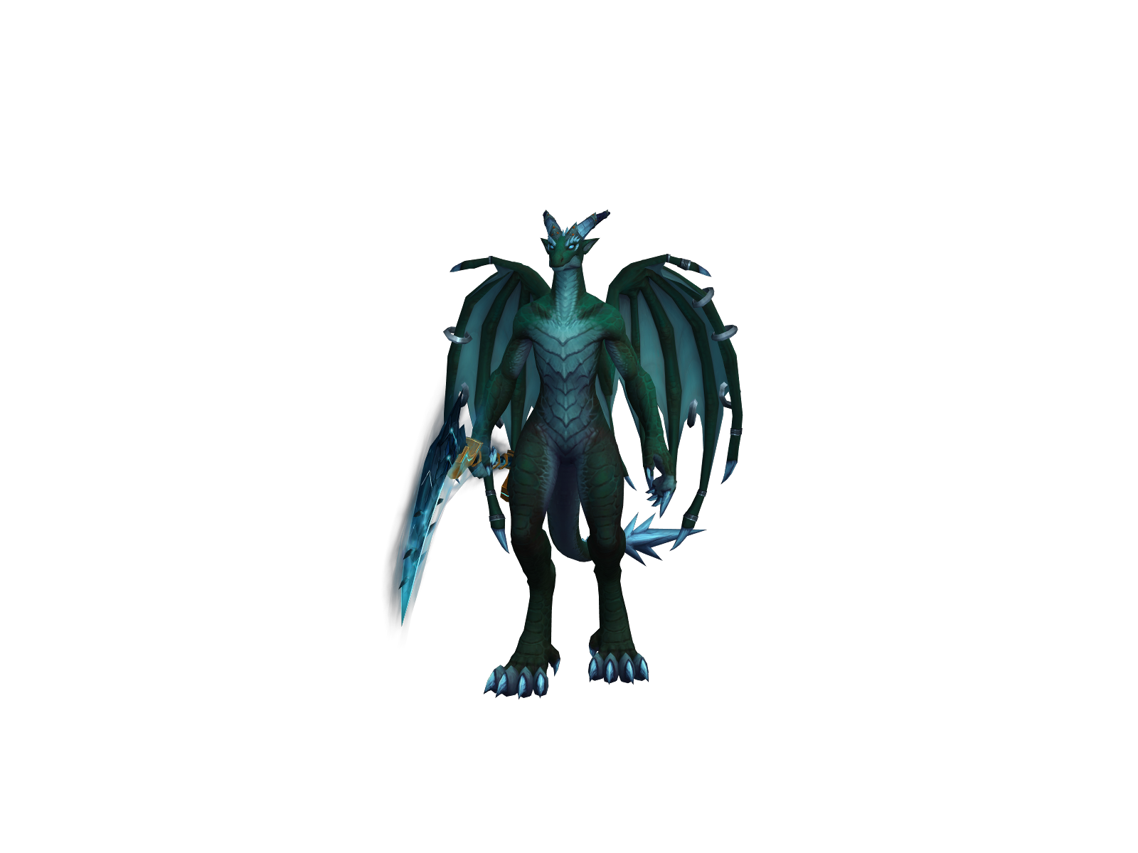 Cielstrasza 3D character render