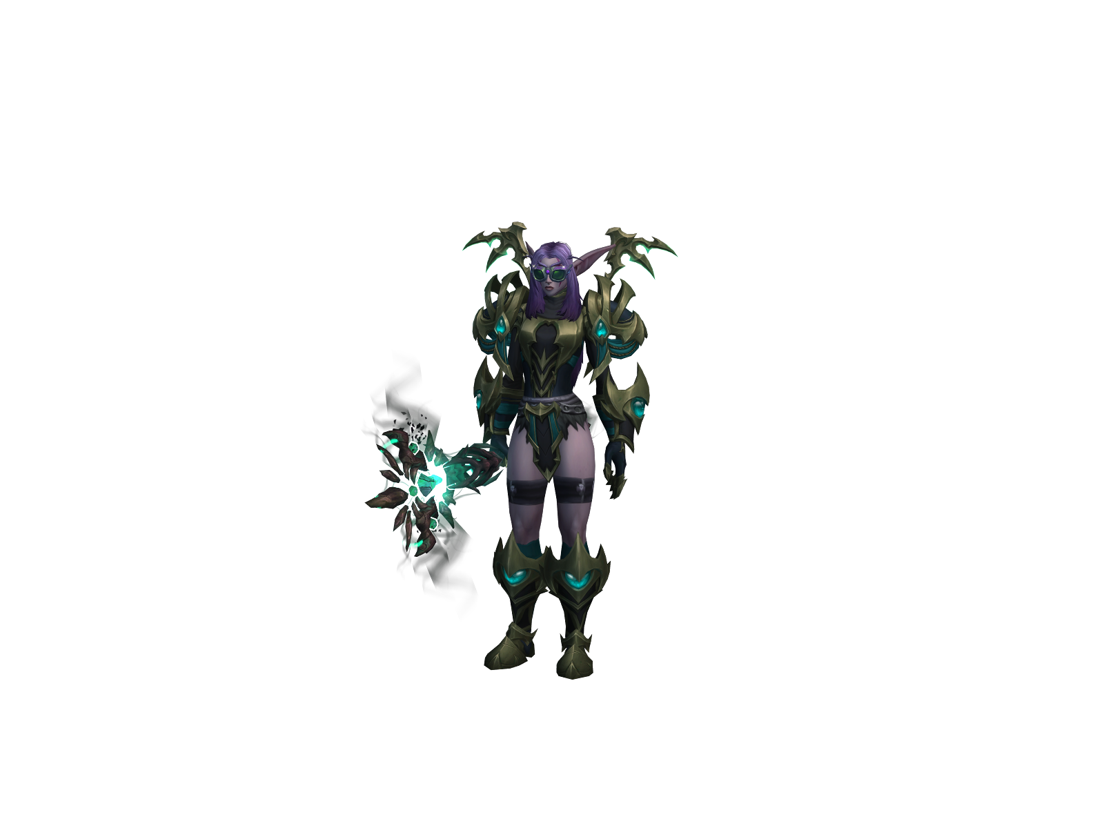 Leya 3D character render
