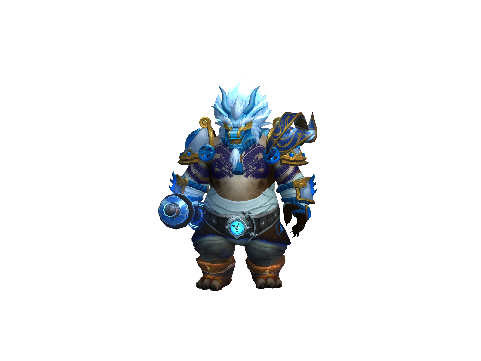 Brucewee 3D character render