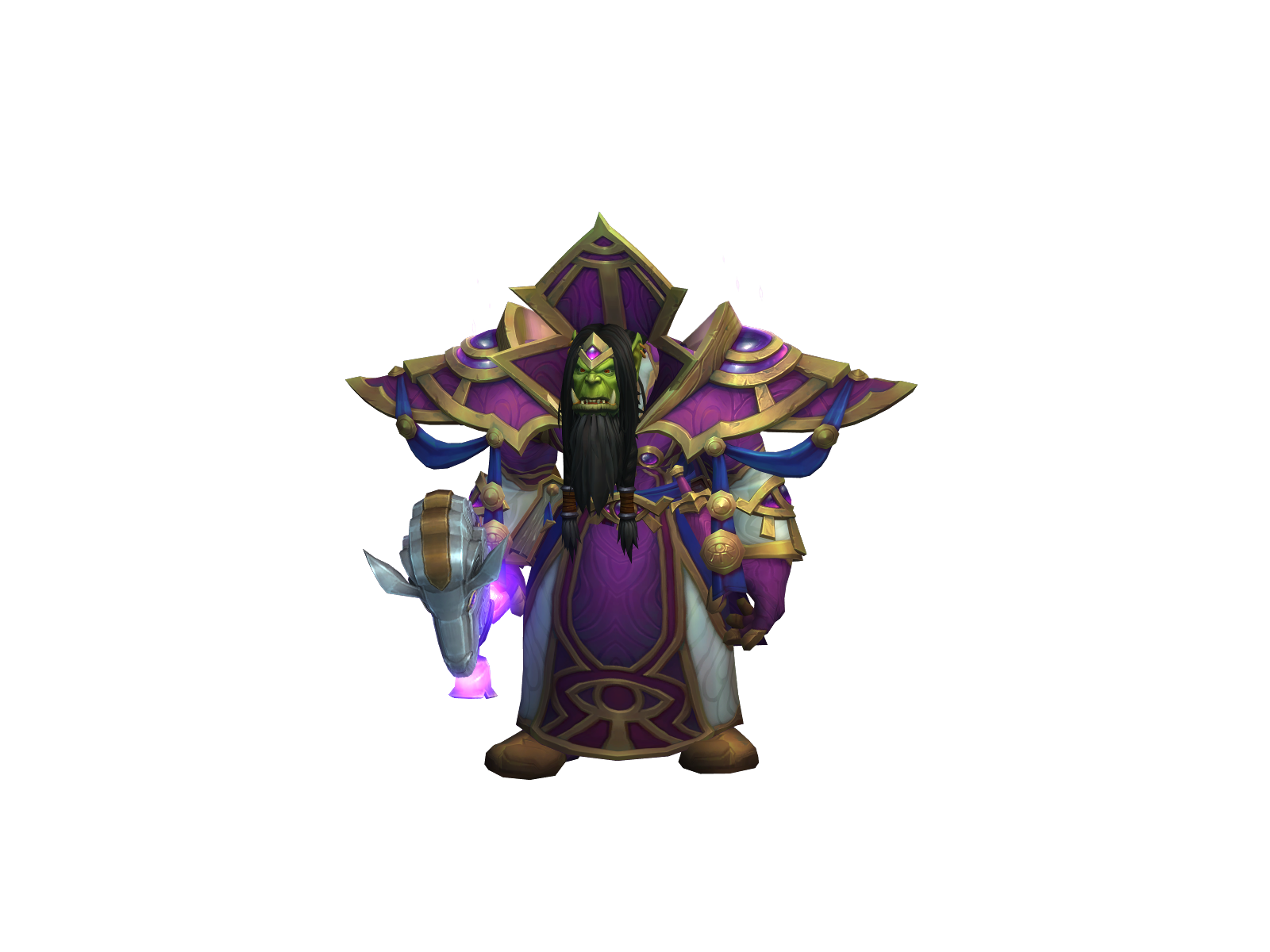 Sauron 3D character render